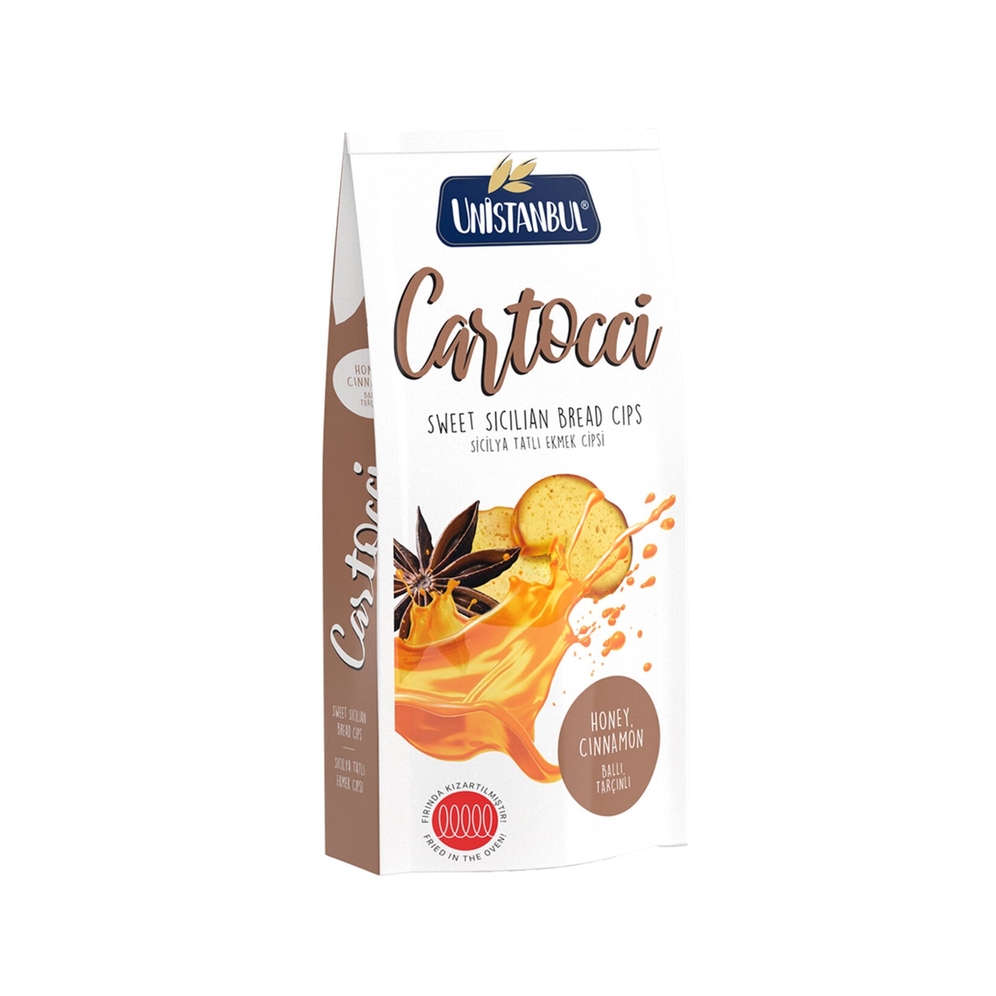 Unistanbul Cinnamon Honey Bread Chips (Ballı Tarçınlı Ekmek Cipsi) 110g