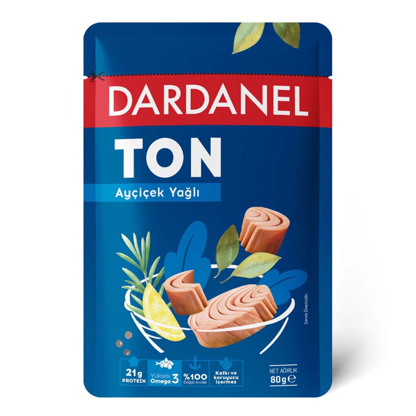 Dardanel Ayçiçekyağlı Poşet Ton 80 G