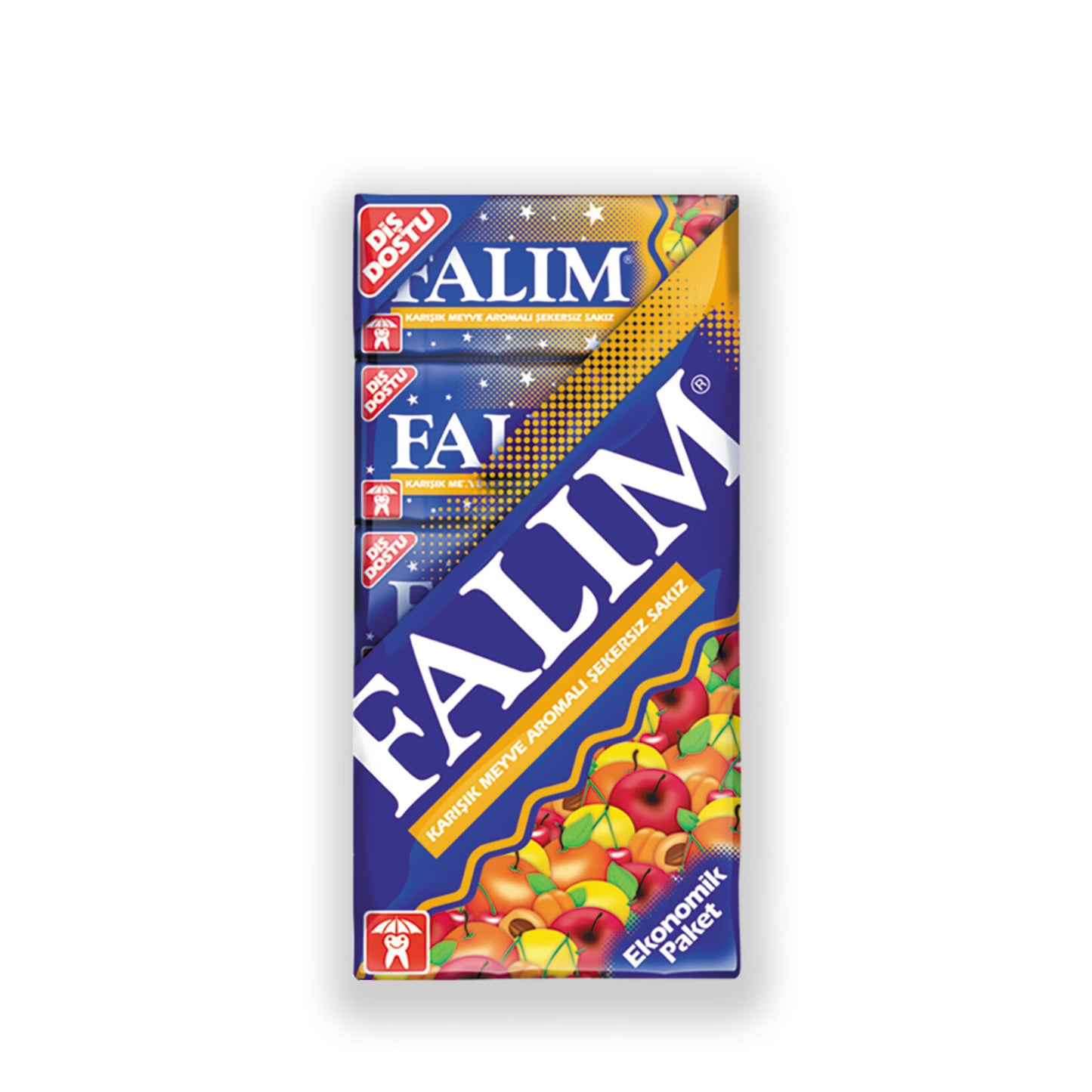 Falım 5-Pack Mixed Fruit Sugar-Free Gum 35g