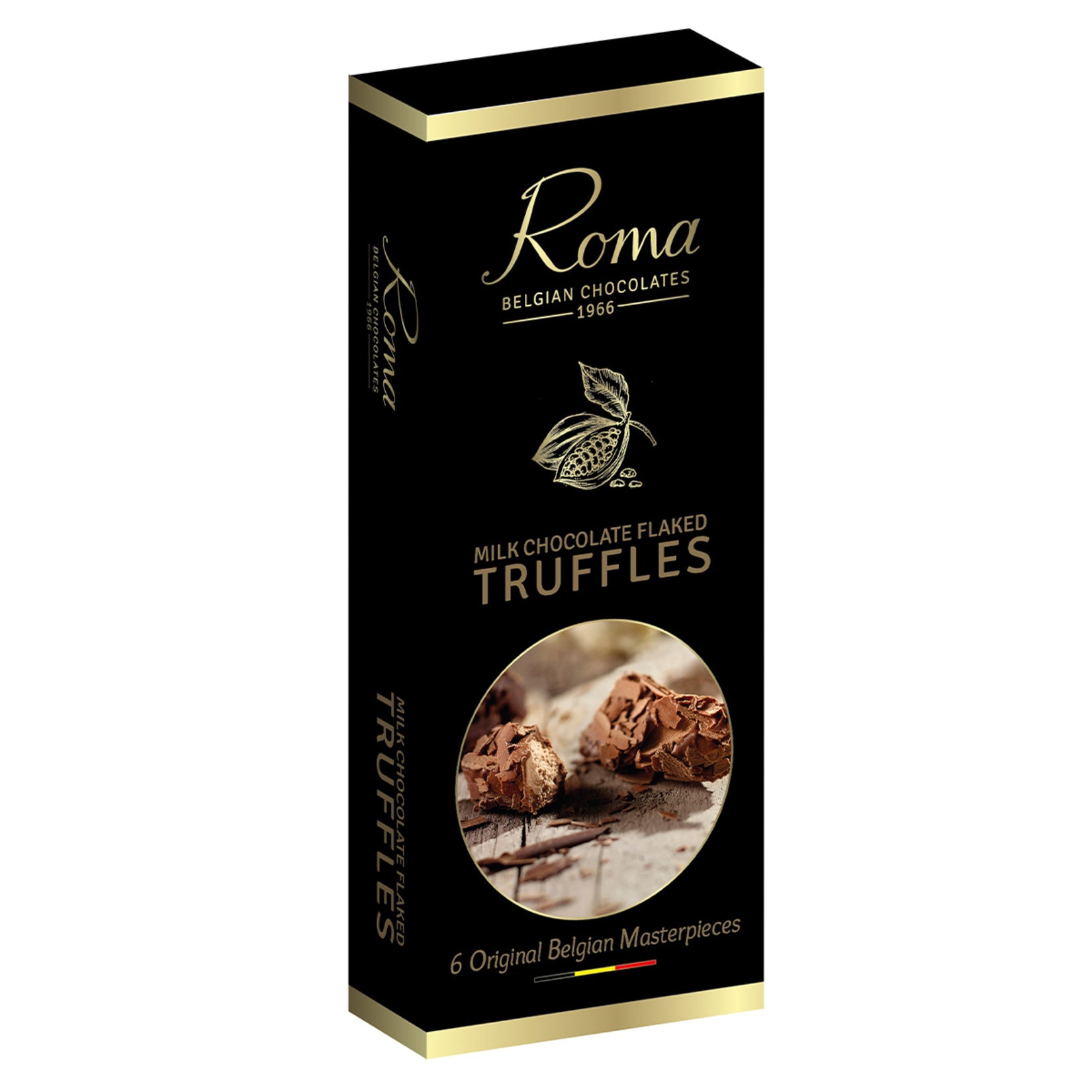 Roma Belgian Chocolates Milk Truffles (Sütlü Trüf) 65 G