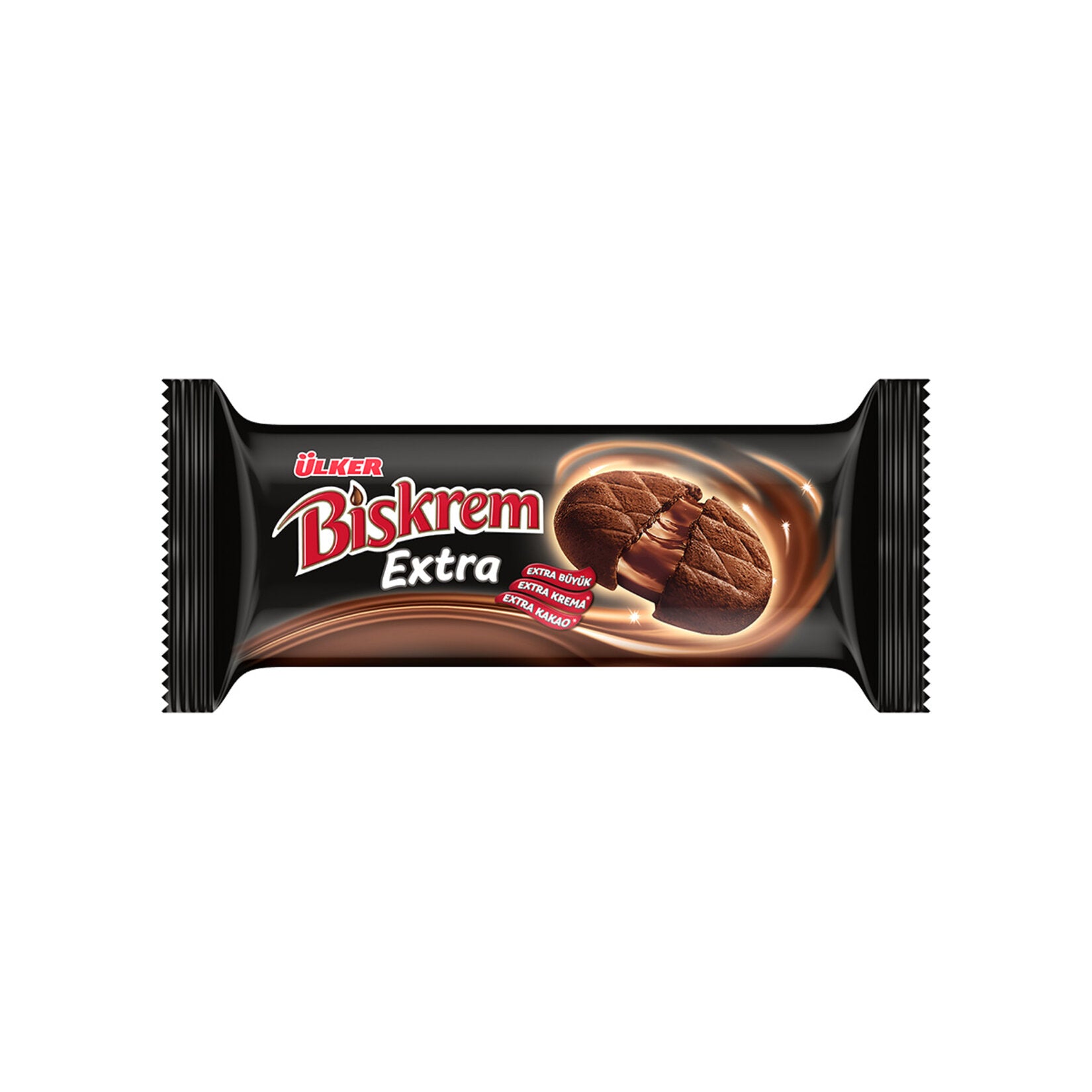 Ülker Biskrem Extra Cocoa Cream Filled Biscuit (Kakaolu Krema Dolgulu Bisküvi) 184g