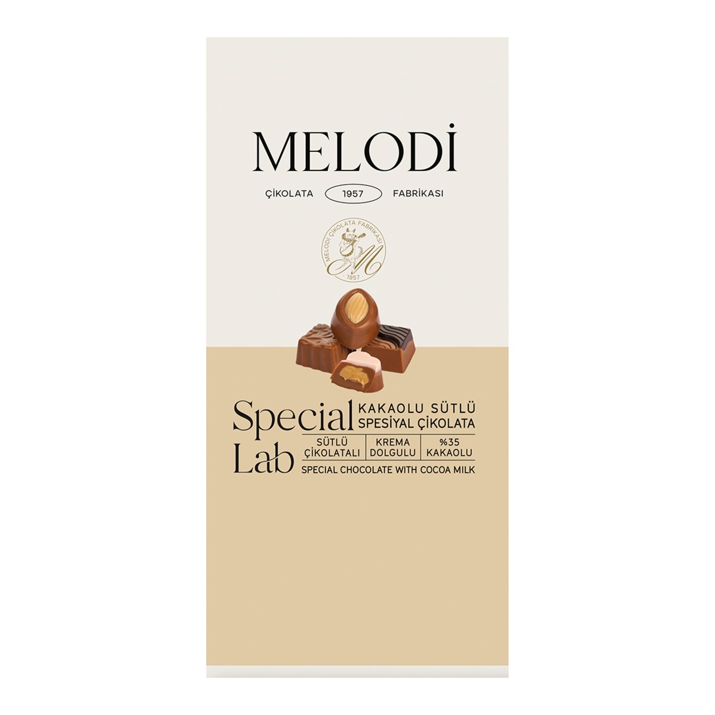Melodi Filled Special Chocolate (Dolgulu Spesiyal Çikolata) 200g