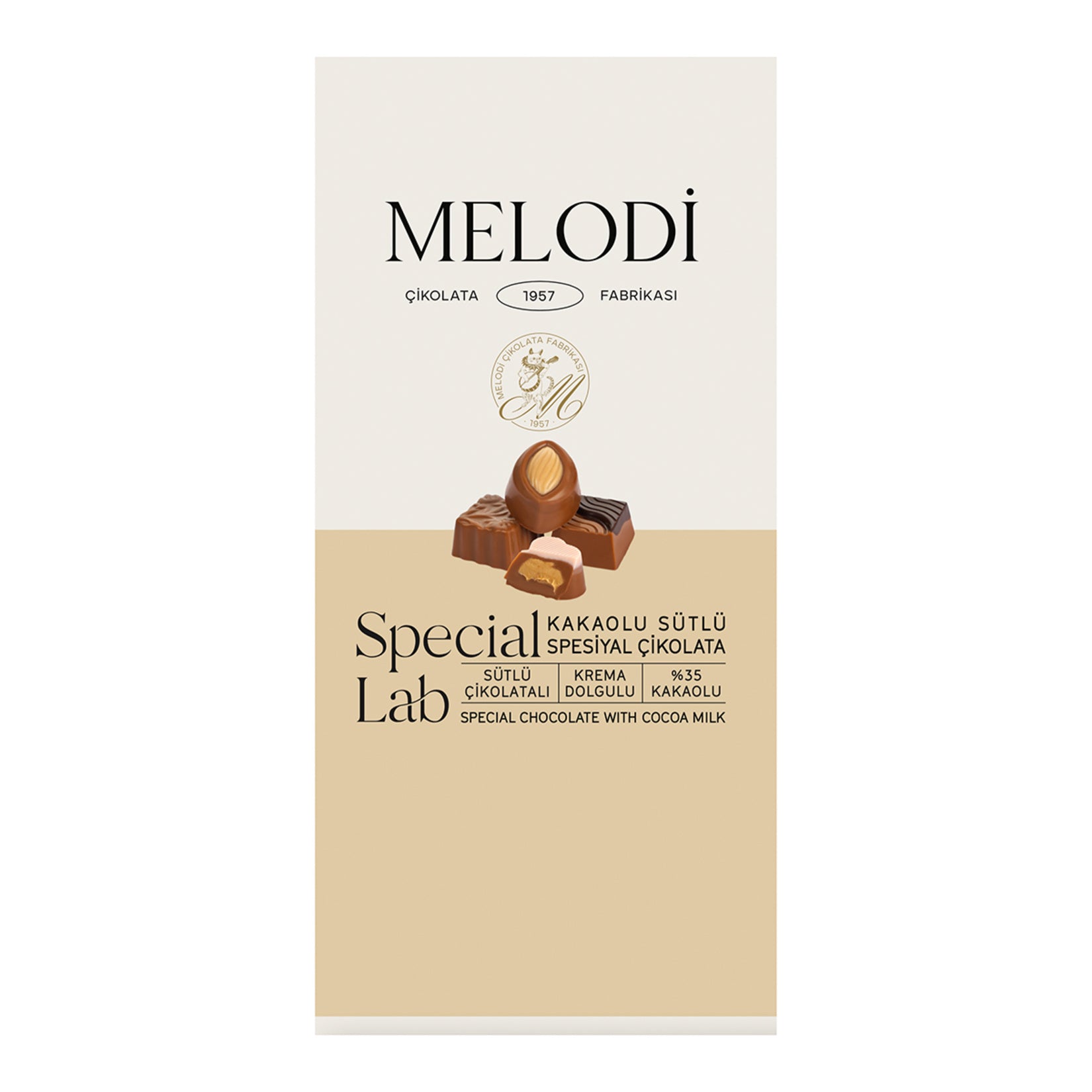 Melodi Filled Special Chocolate (Dolgulu Spesiyal Çikolata) 200g