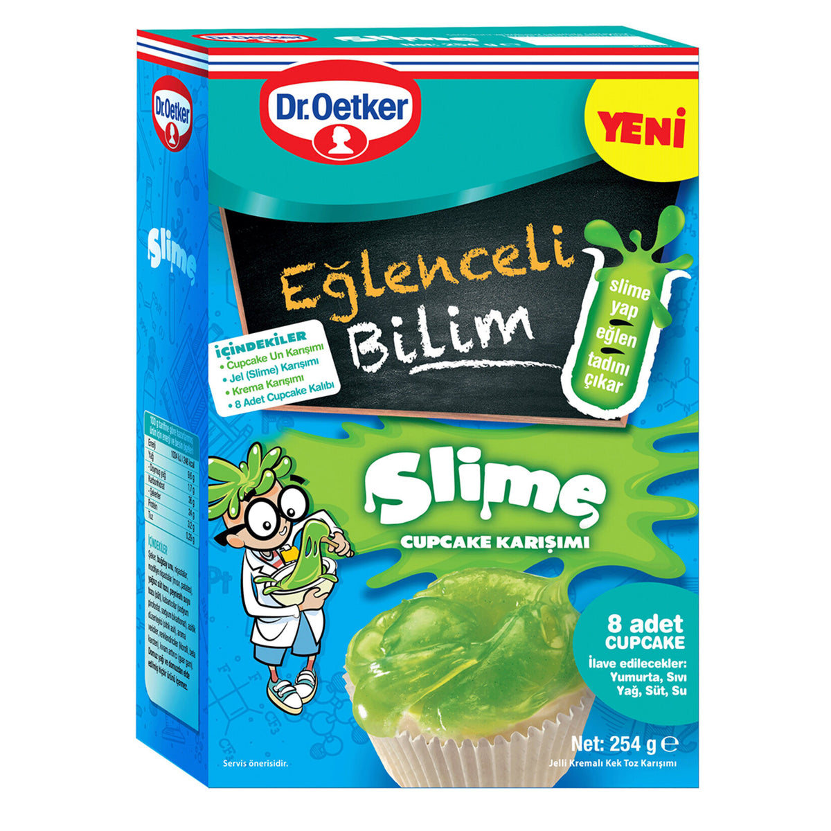 Dr.Oetker Fun Science Slime Cupcake 254g
