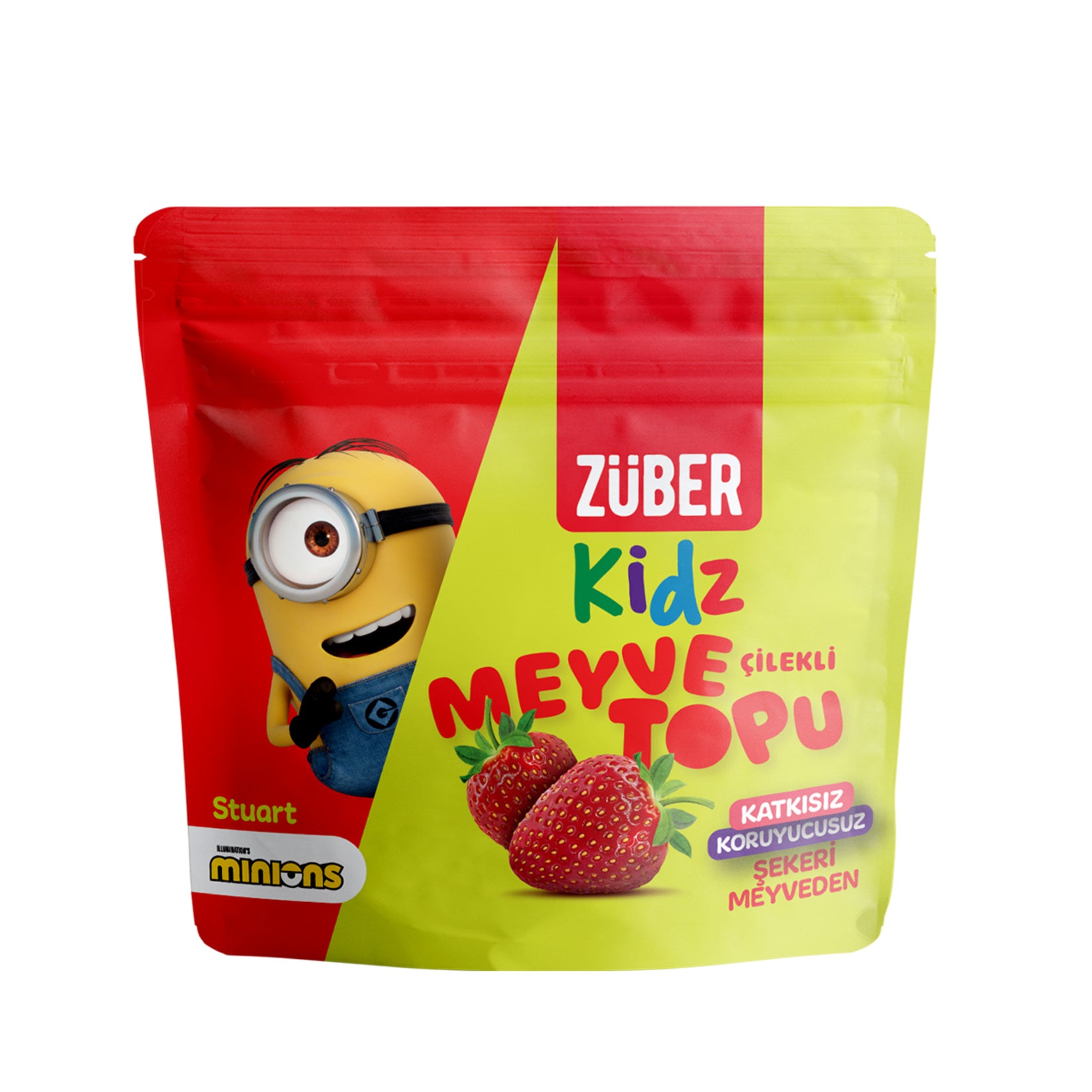 Züber Kidz Strawberry Fruit Ball (Çilekli Meyve Topu) 42 G