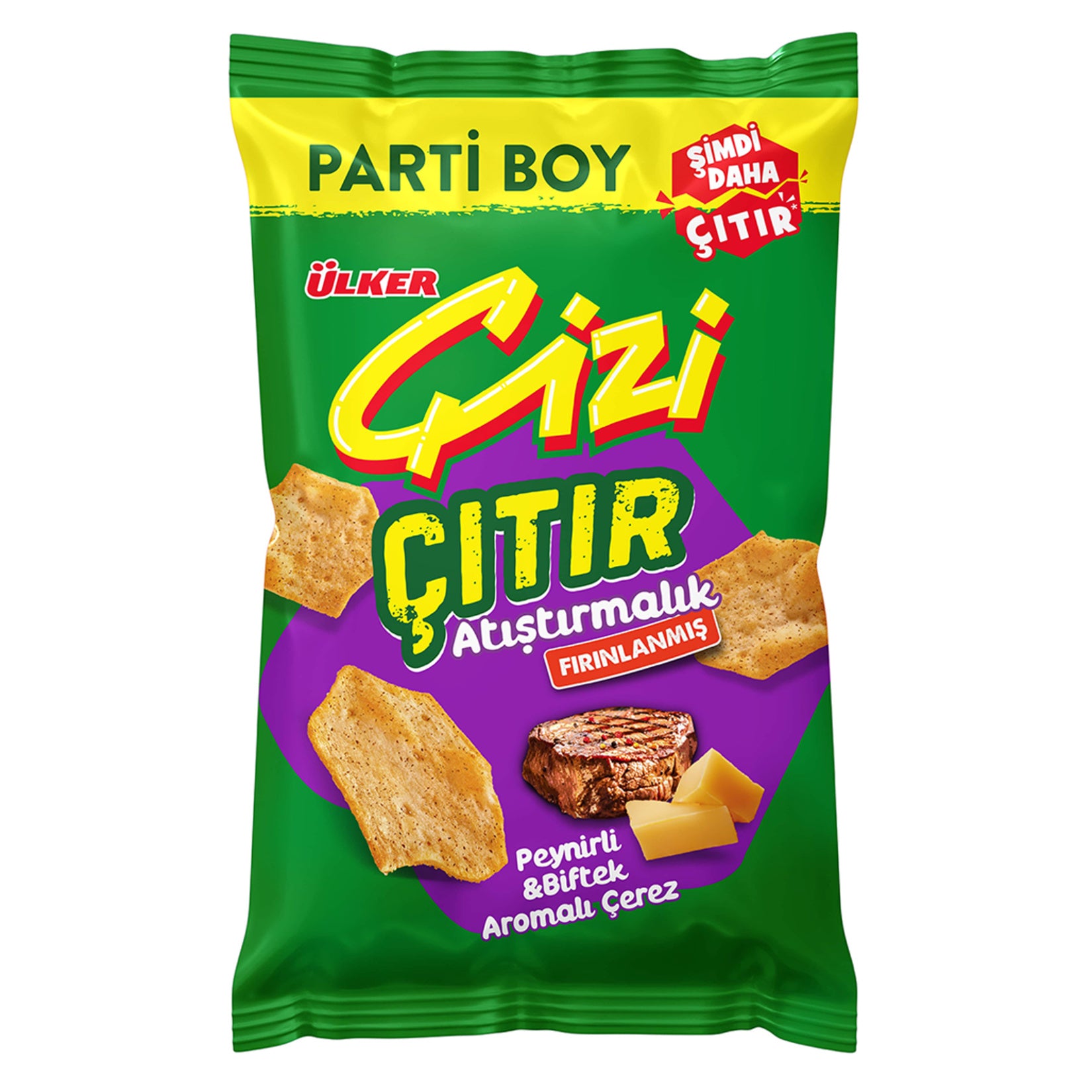 Ülker Crispy Cheese & Beef Party Size 160g