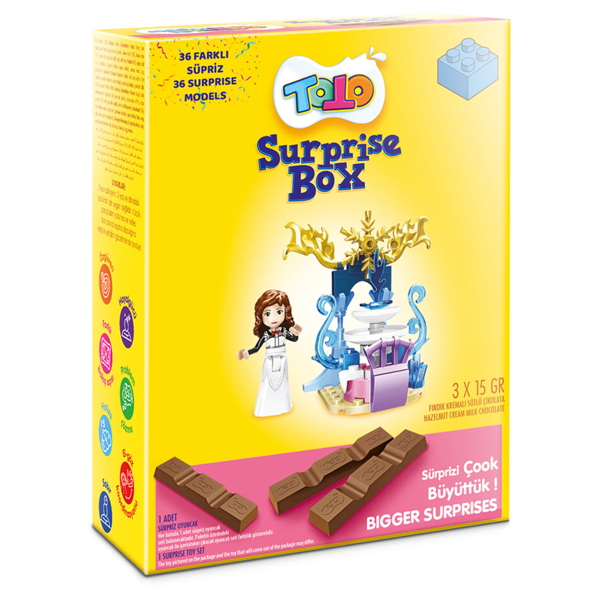 Toto Surprise Box (Girl) 3 x 15 G