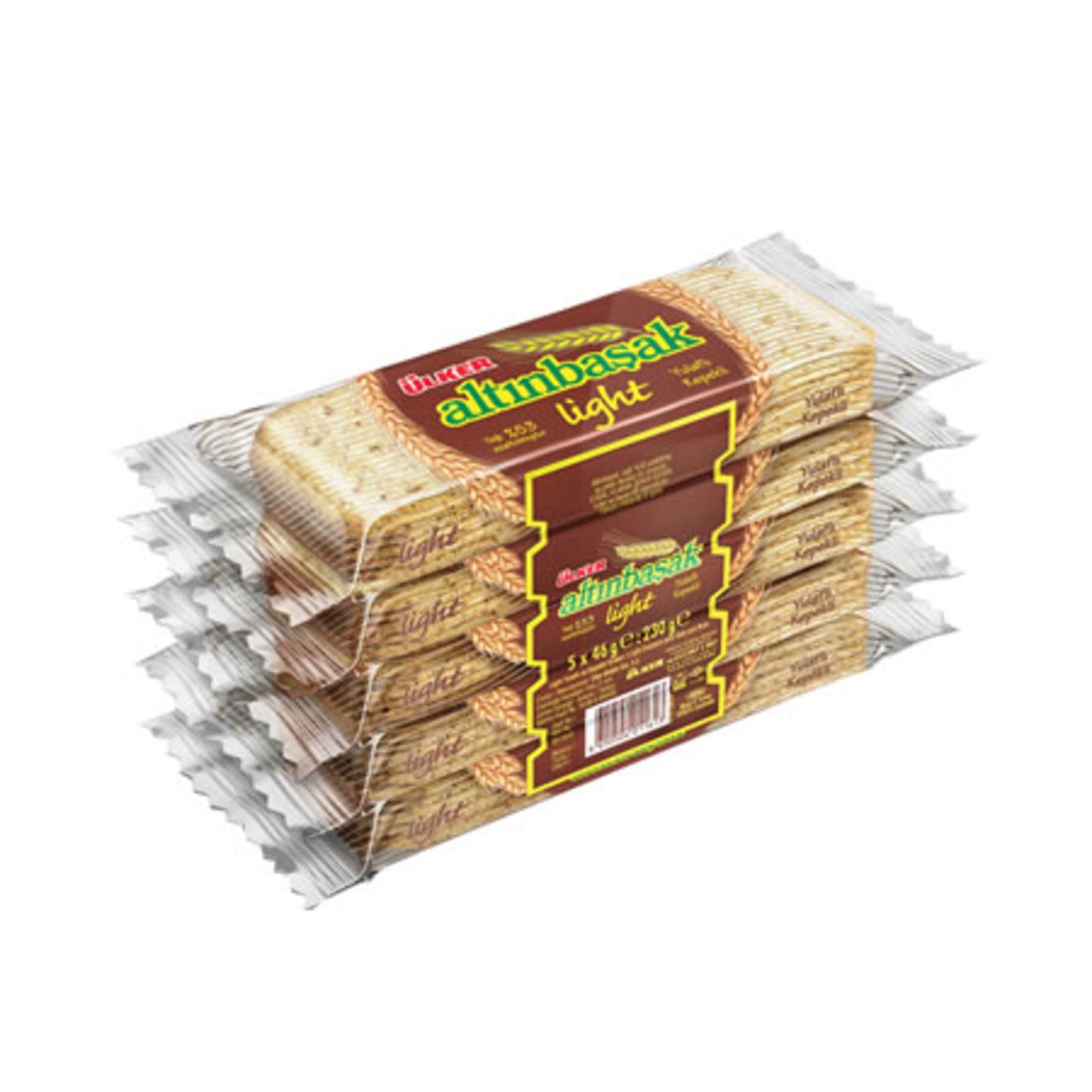 Ülker Altınbaşak Light Oatmeal Cookies (Yulaflı) 5-pack 230 G