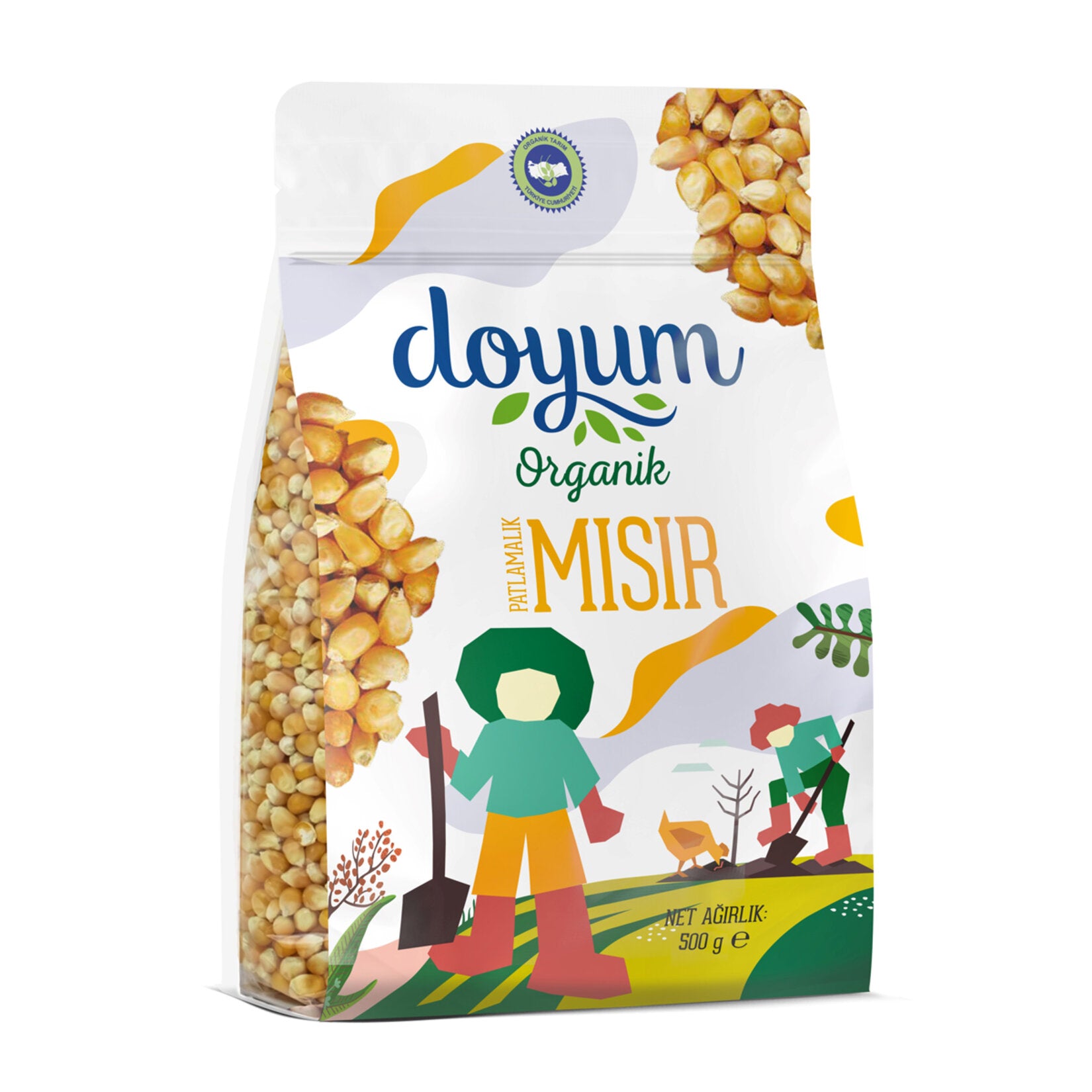 Doyum Organik Patlamalık Mısır 500 G