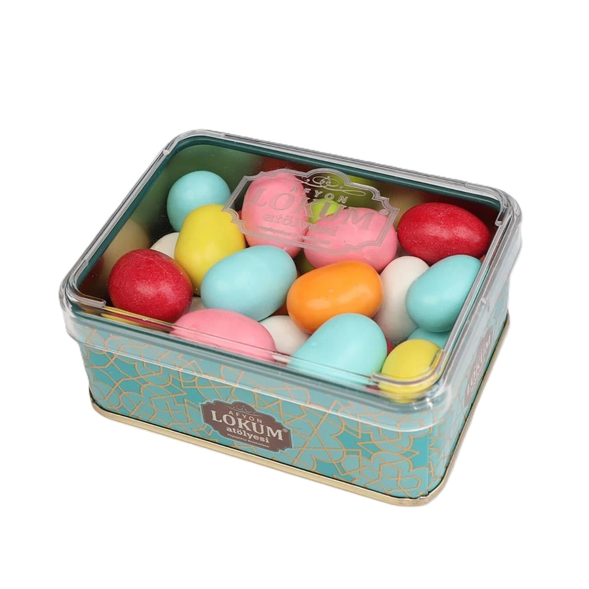 Lokum Atölyesi Metallic Mix Almond Candy (Badem Şekeri Draje) 170g