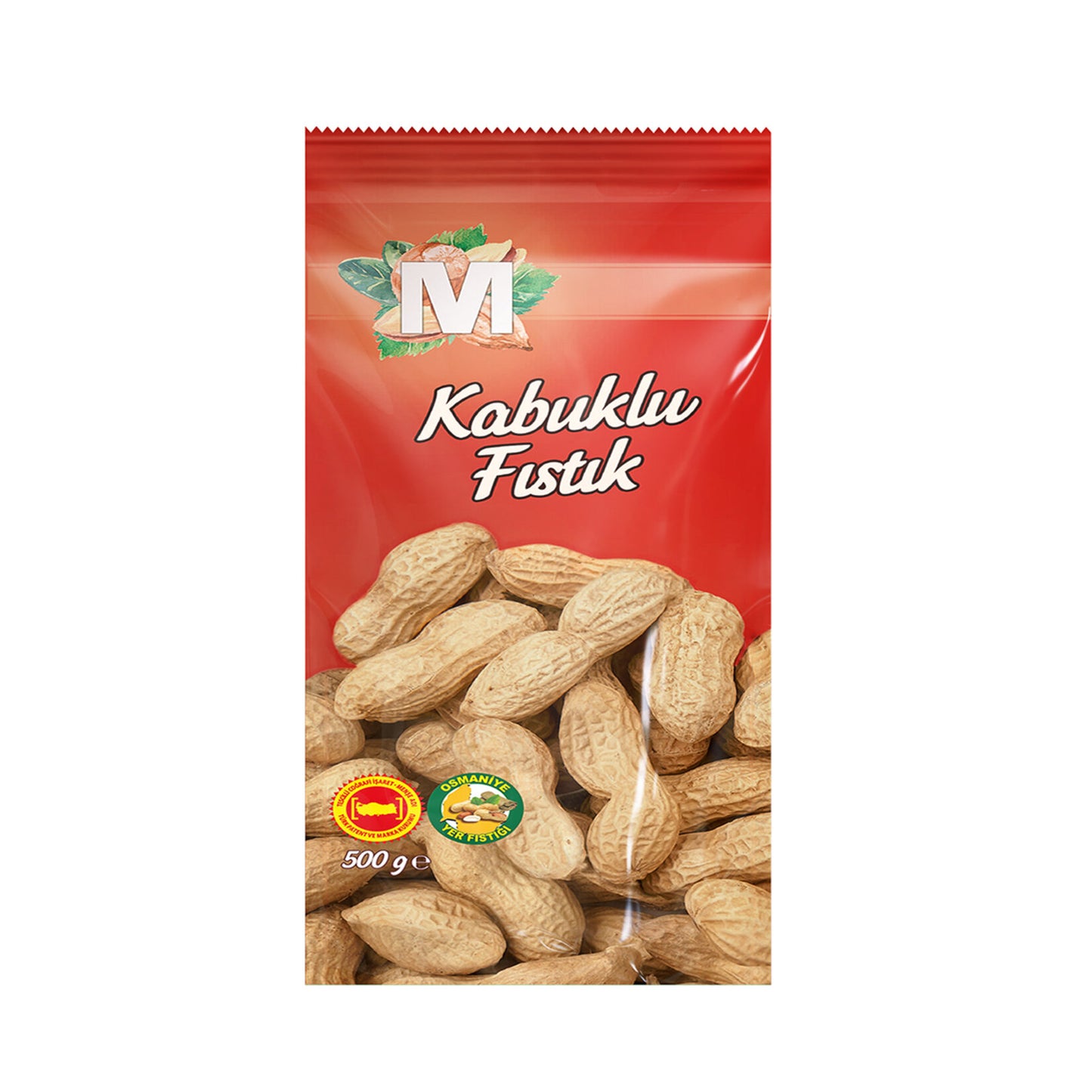 Migros Roasted Unshelled Osmaniye Peanuts (kavrulmuş kabuklu osmaniye yer fıstığı) 500g