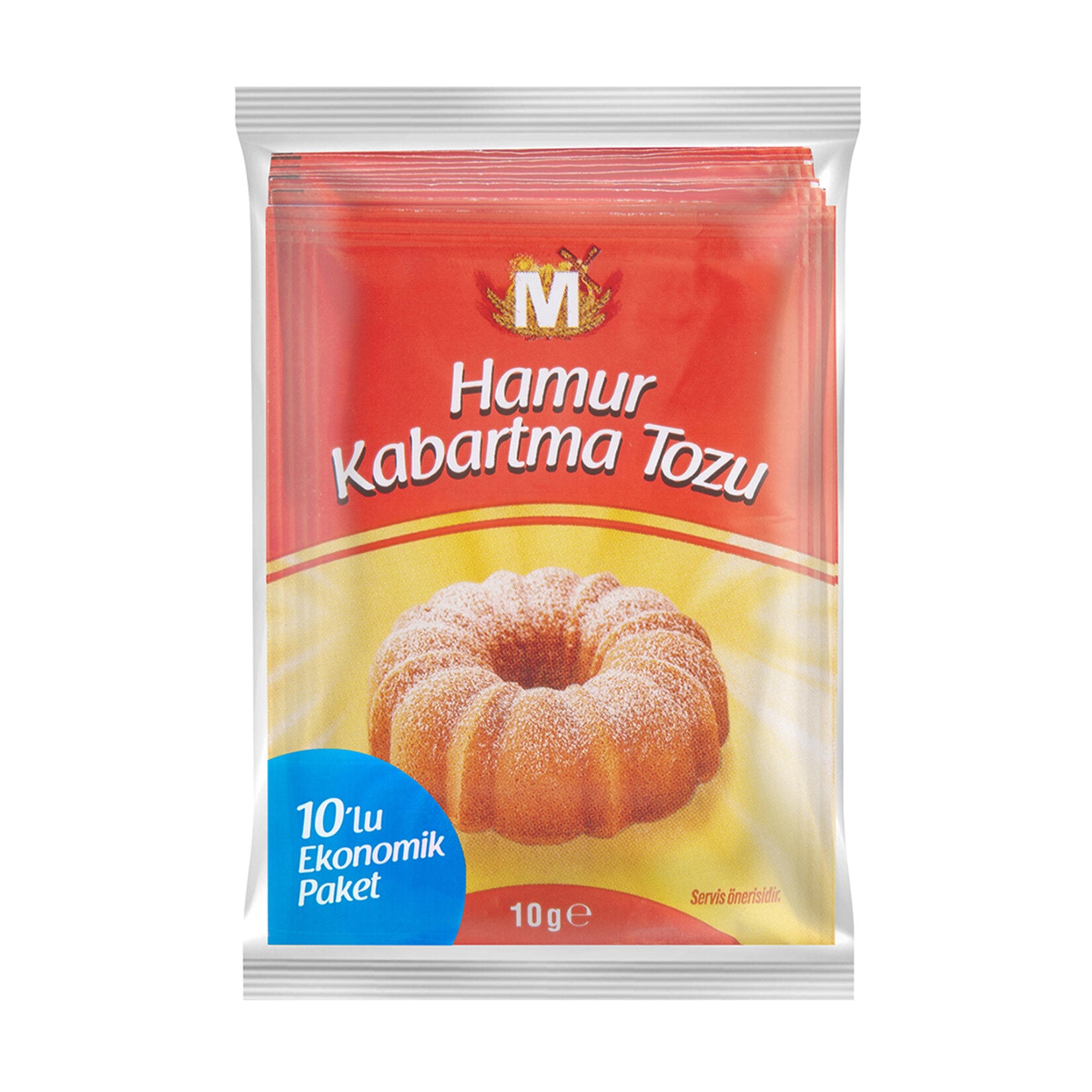 Migros Hamur Kabartma Tozu Toz Karışım 10 G x 10 Adet