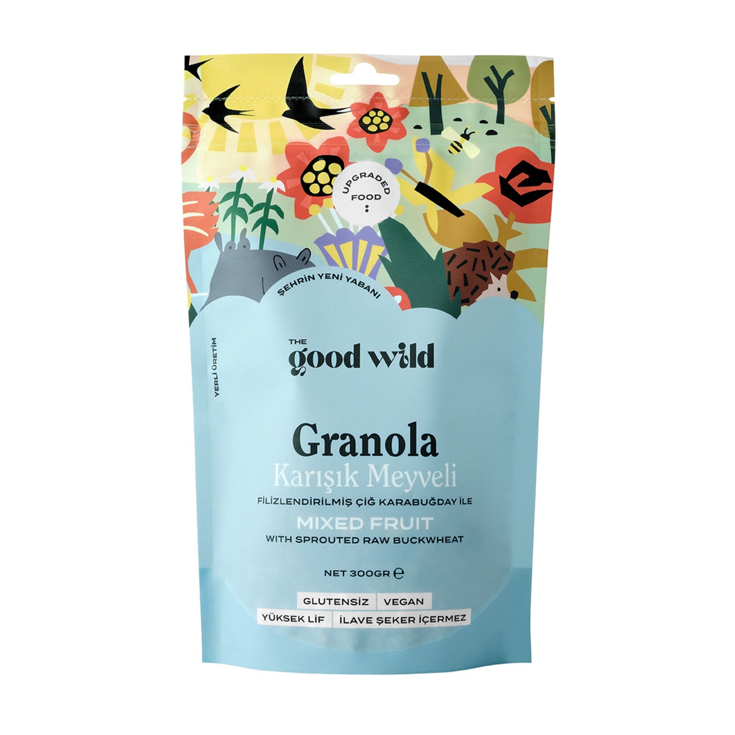 The Good Wild Mixed Fruit Granola 300 G (Karışık Meyveli Granola)