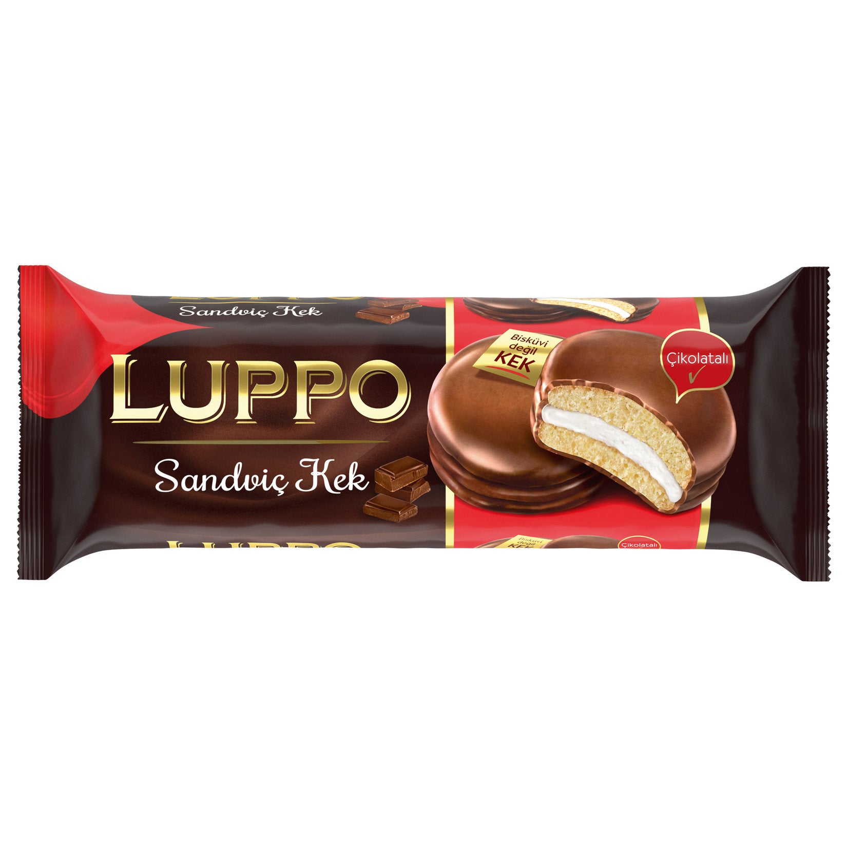 Luppo Sandwich Cake (Sandviç Kek) 8-Pack 184 G