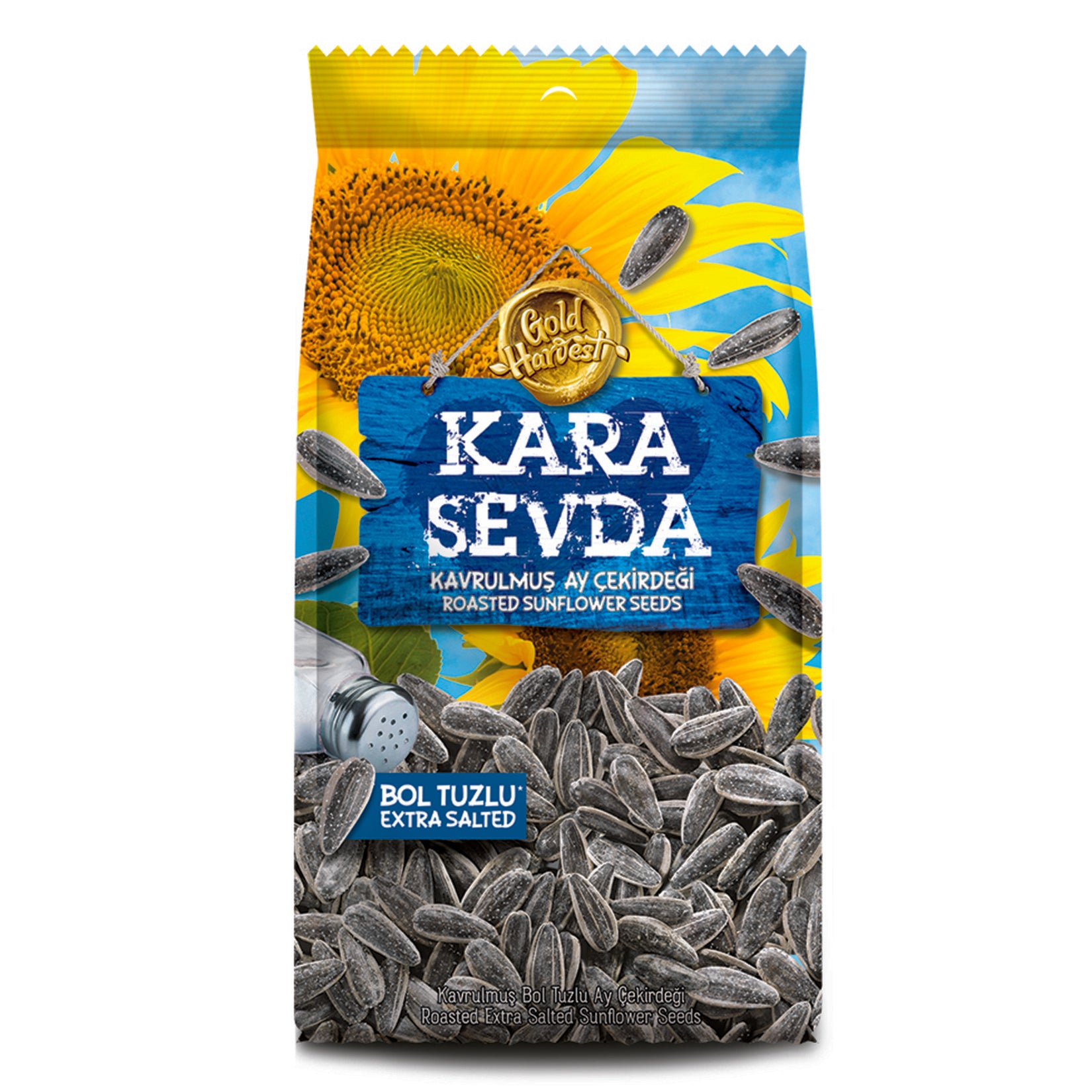 Salted Black Sunflower Seeds (Bol Tuzlu Ayçekirdeği) 180g