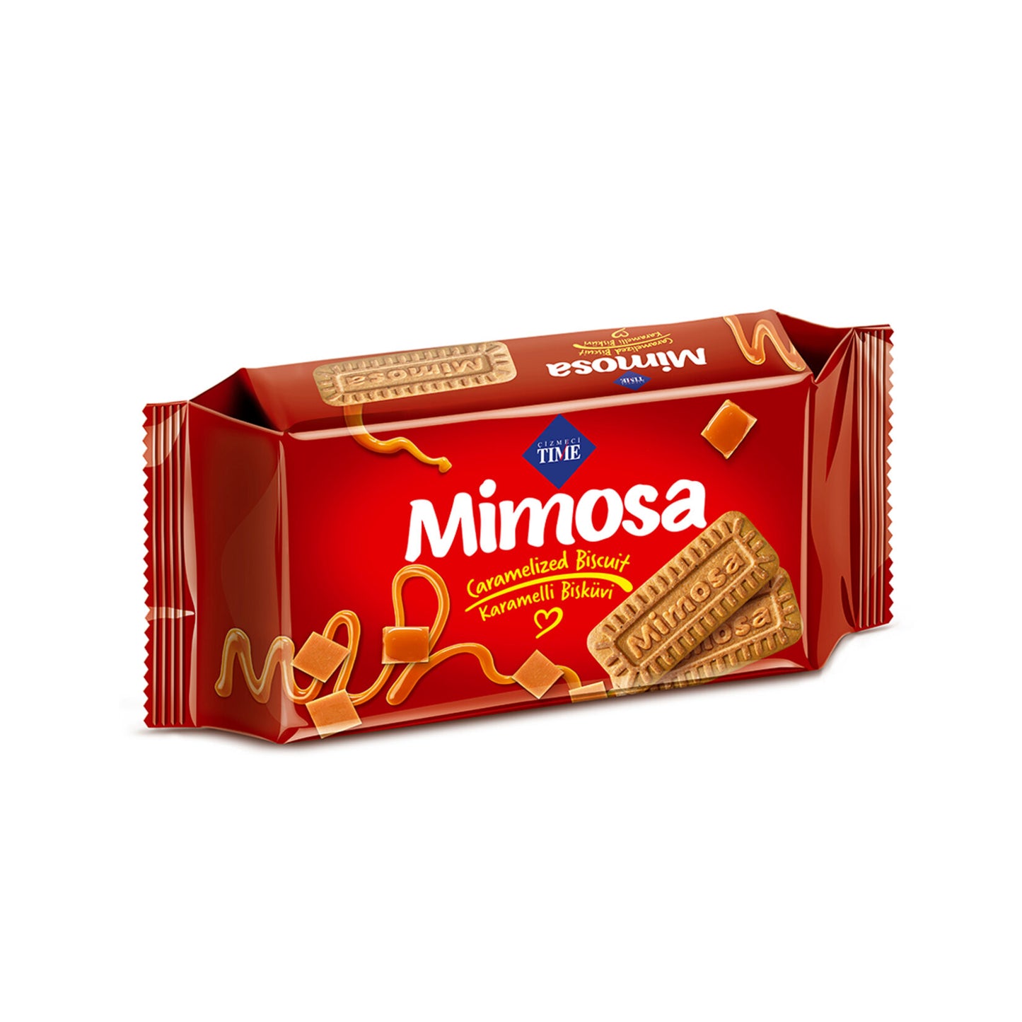 Çizmeci Time Caramelized Biscuit (Mimosa Karamelize Bisküvi) 128g