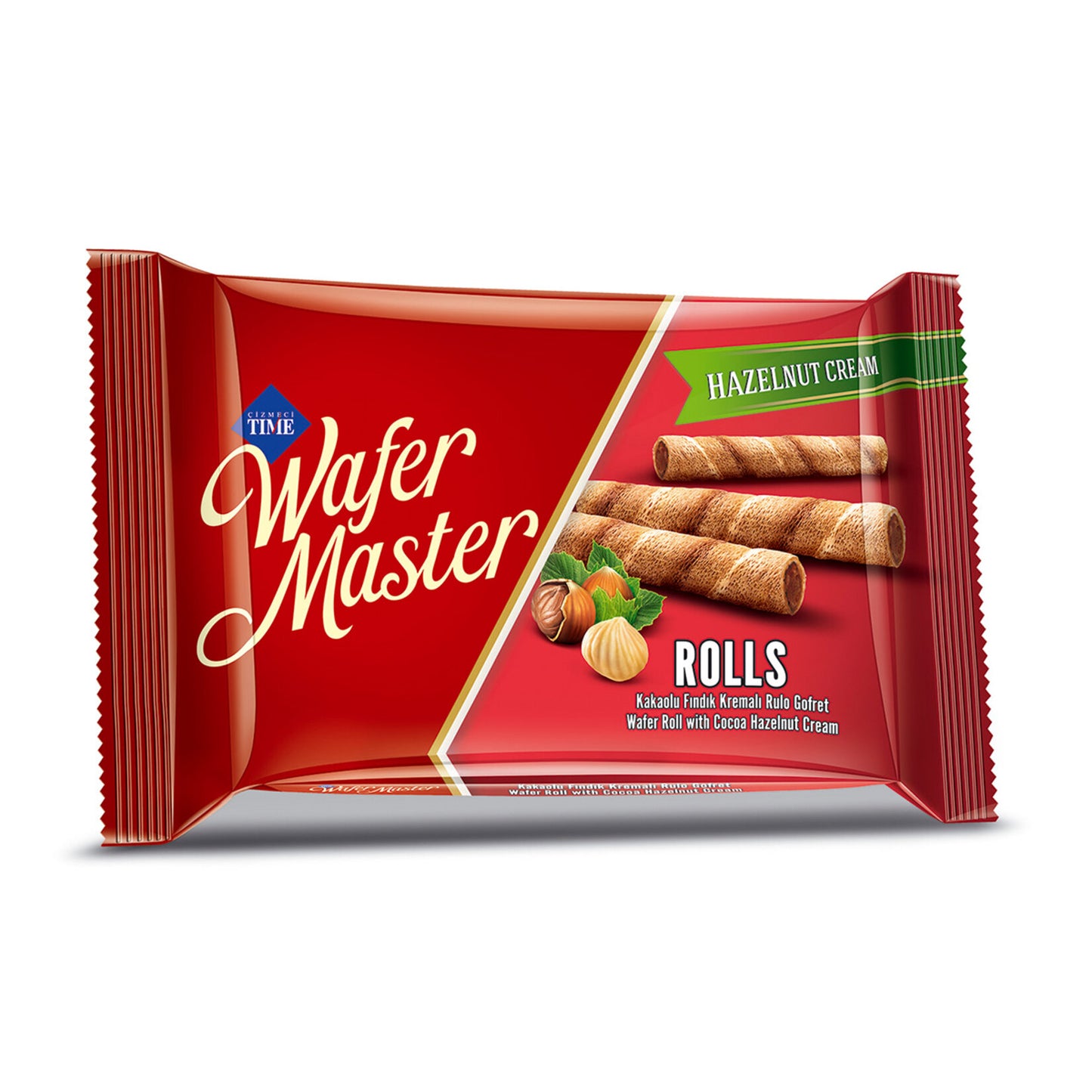 Çizmeci Time Wafer Master Kakaolu Fındık Kremalı Rulo 27 G
