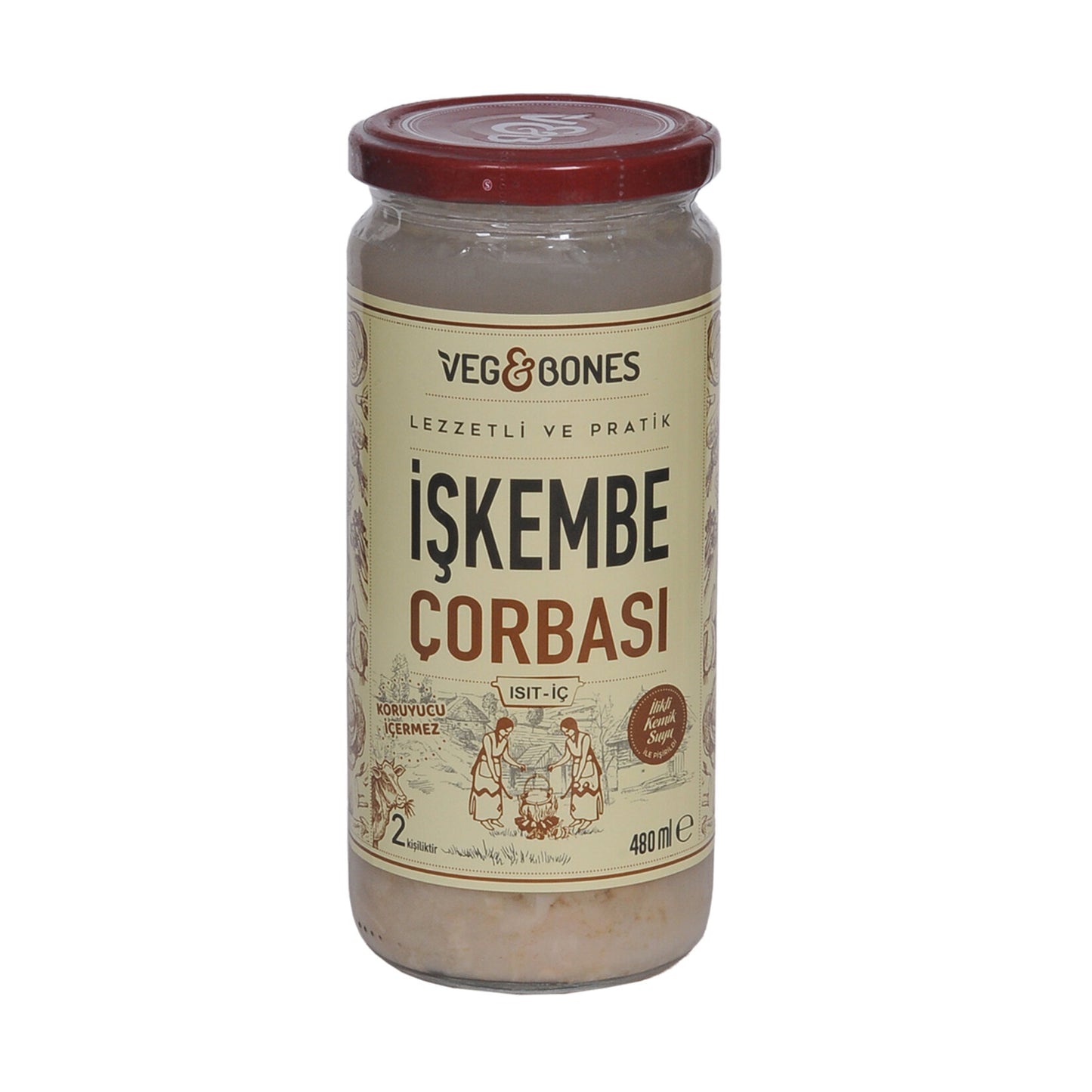Veg & Bones Tripe Soup (İşkembe Çorbası) 480 Ml