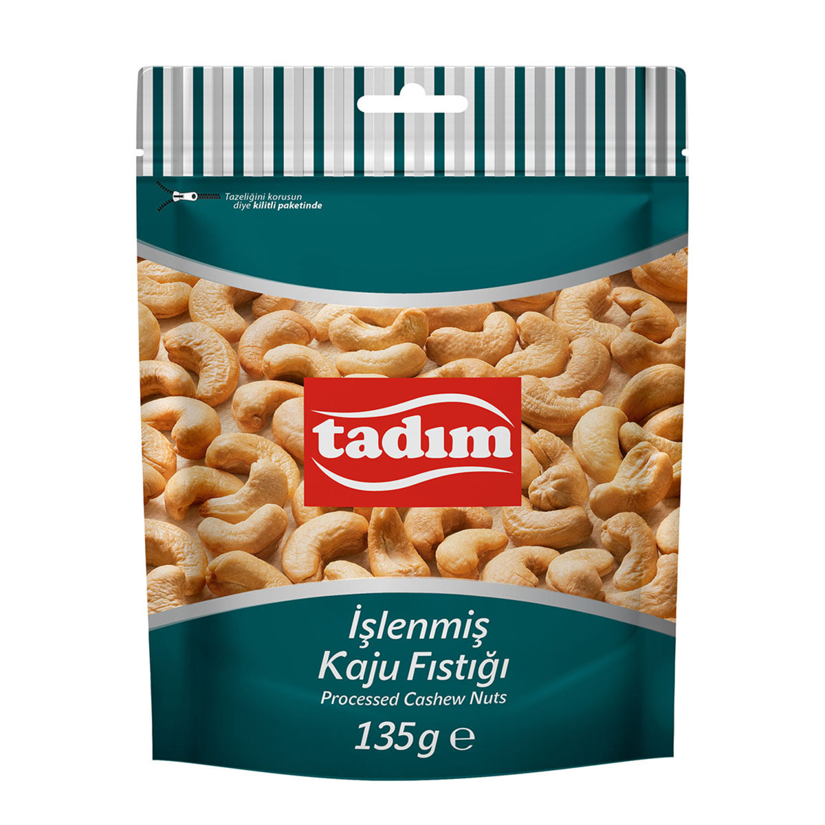 Tadım Processed Cashew Nuts (İşlenmiş Kaju Fıstığı) 135g