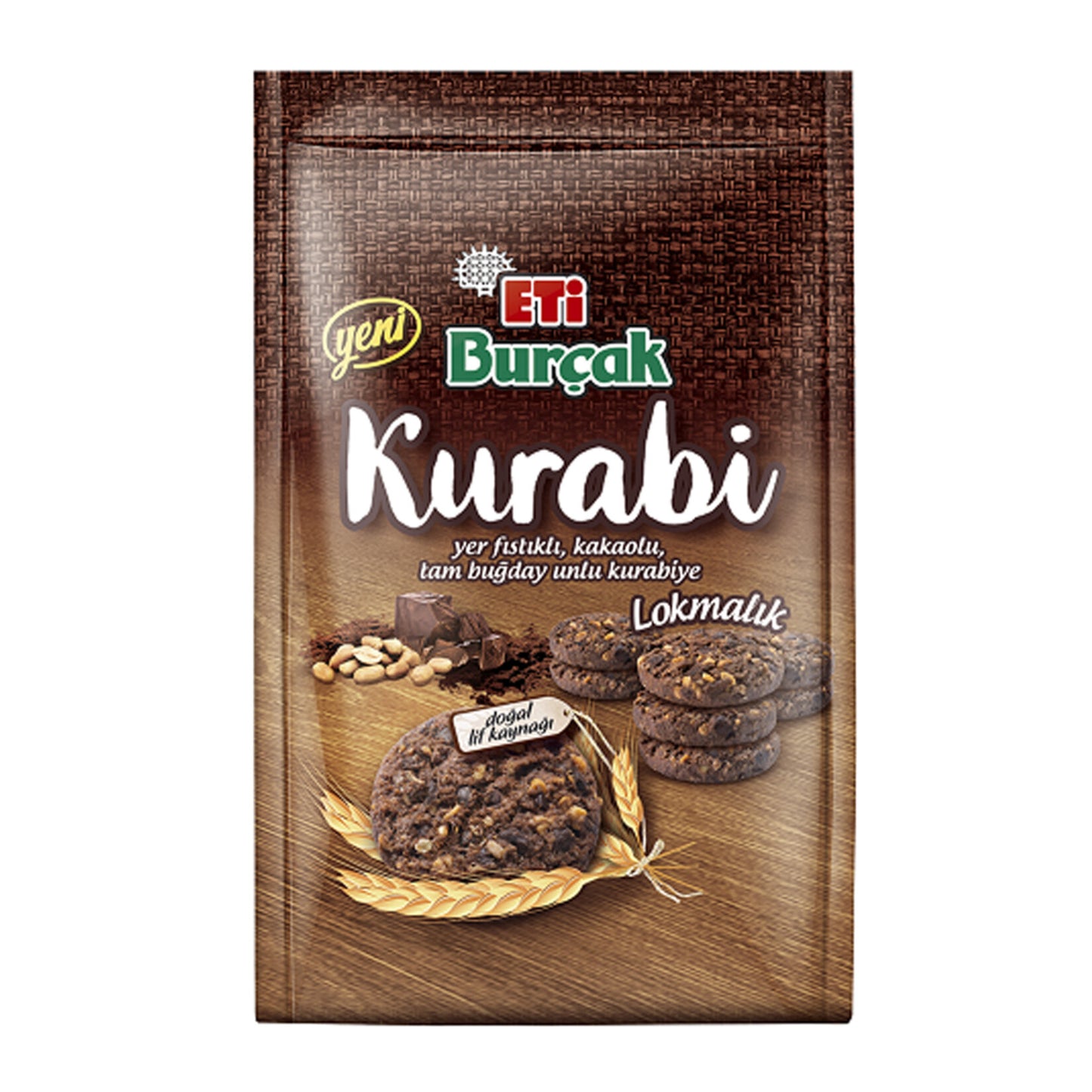 Eti Burçak Kurabiye Torba Kakaolu 150 G
