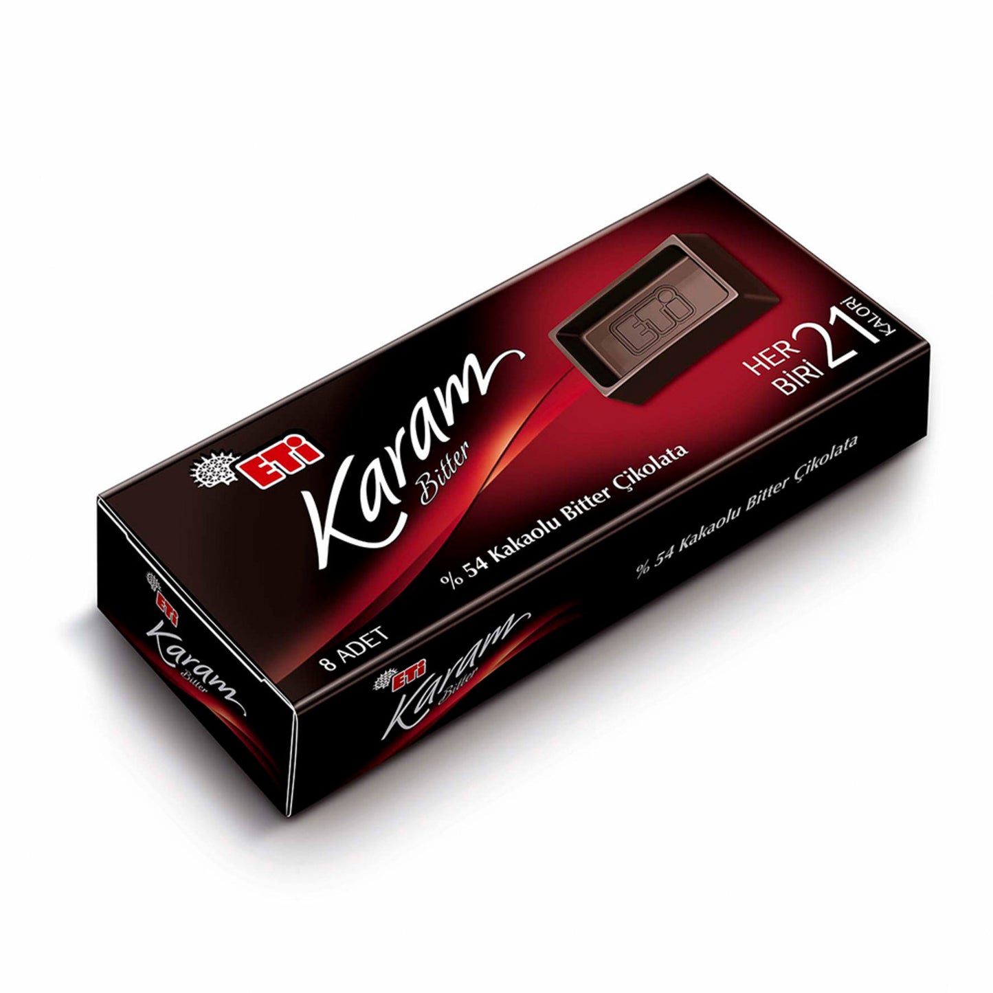 Eti Karam Mini 54% Cocoa Dark Chocolate (Kakaolu Bitter Çikolata) 32 G