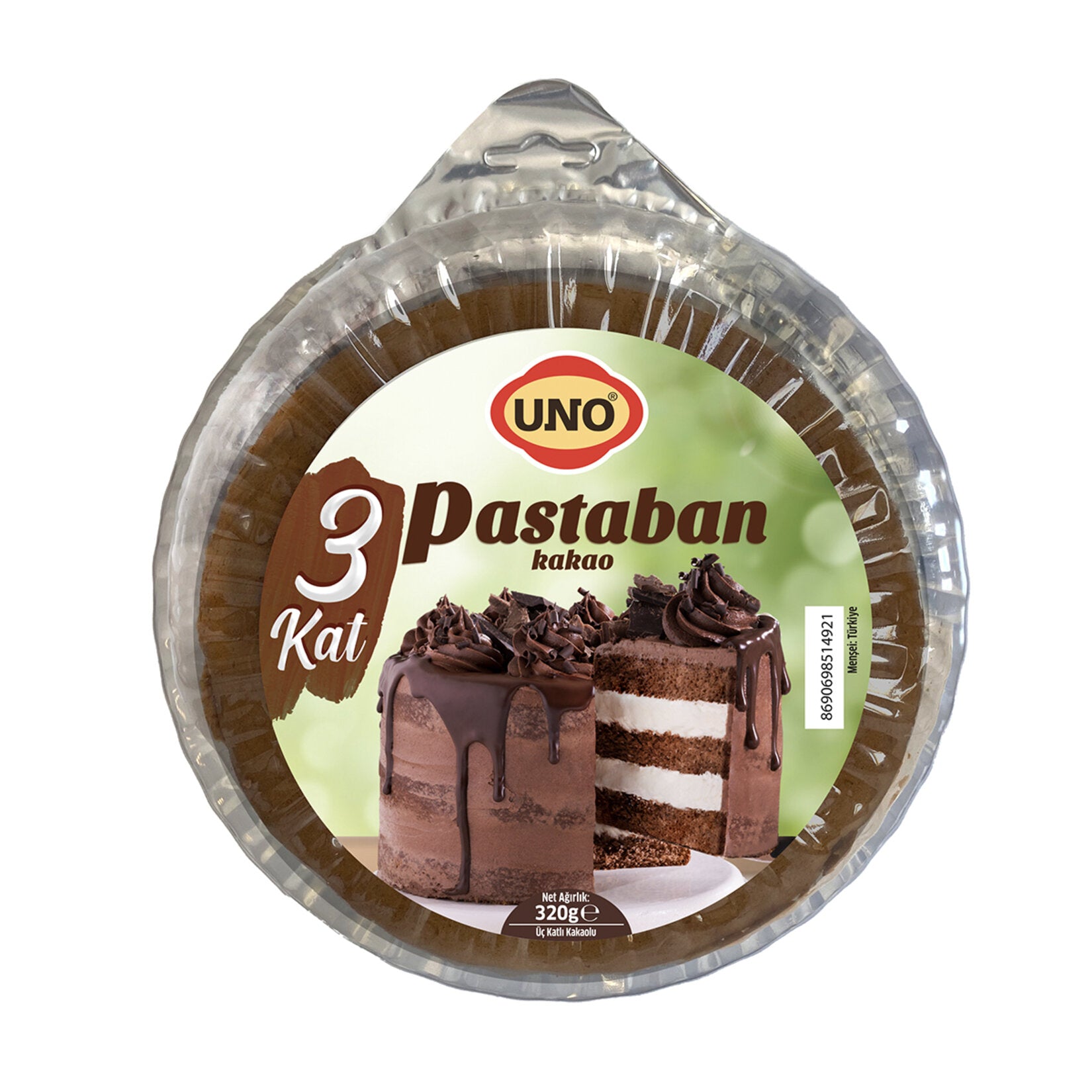 Uno 3 Layer Cocoa Cake (3 Kat Pastaban Kakaolu) 320g