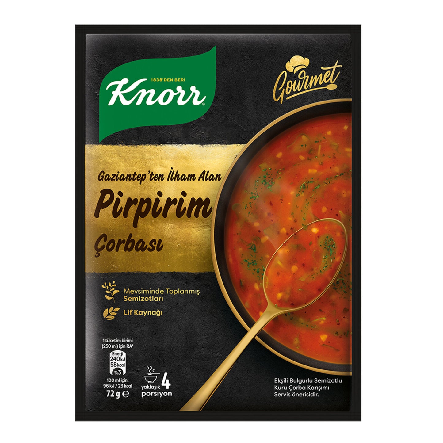 Knorr Gurme Pirpirim Çorbası 72 G