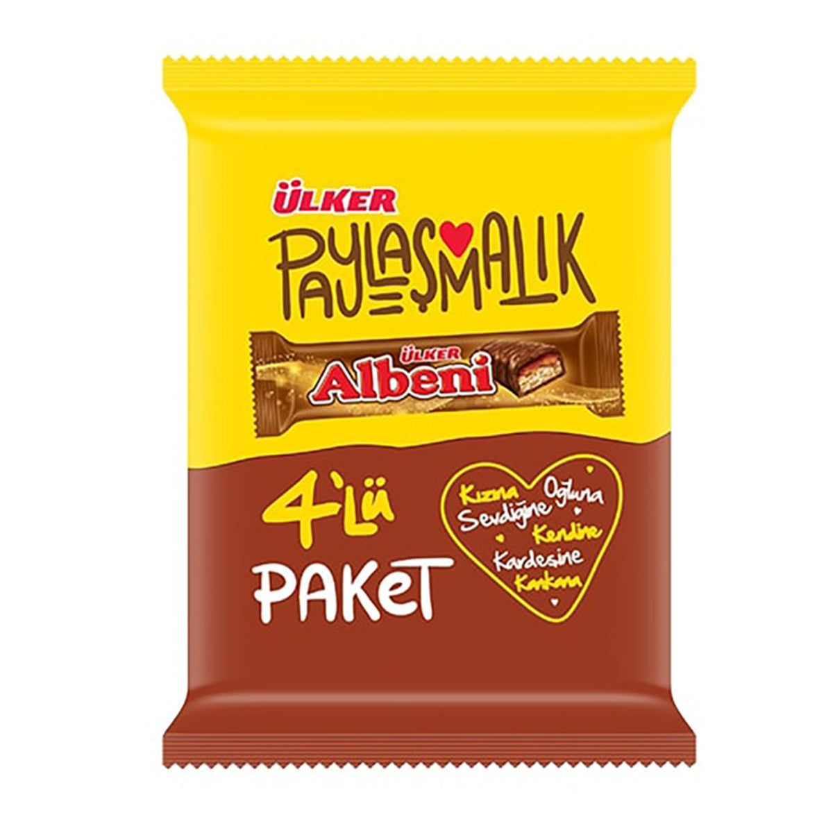 Ülker Albeni 4-Pack (Albeni 4'lü Paket) 160g