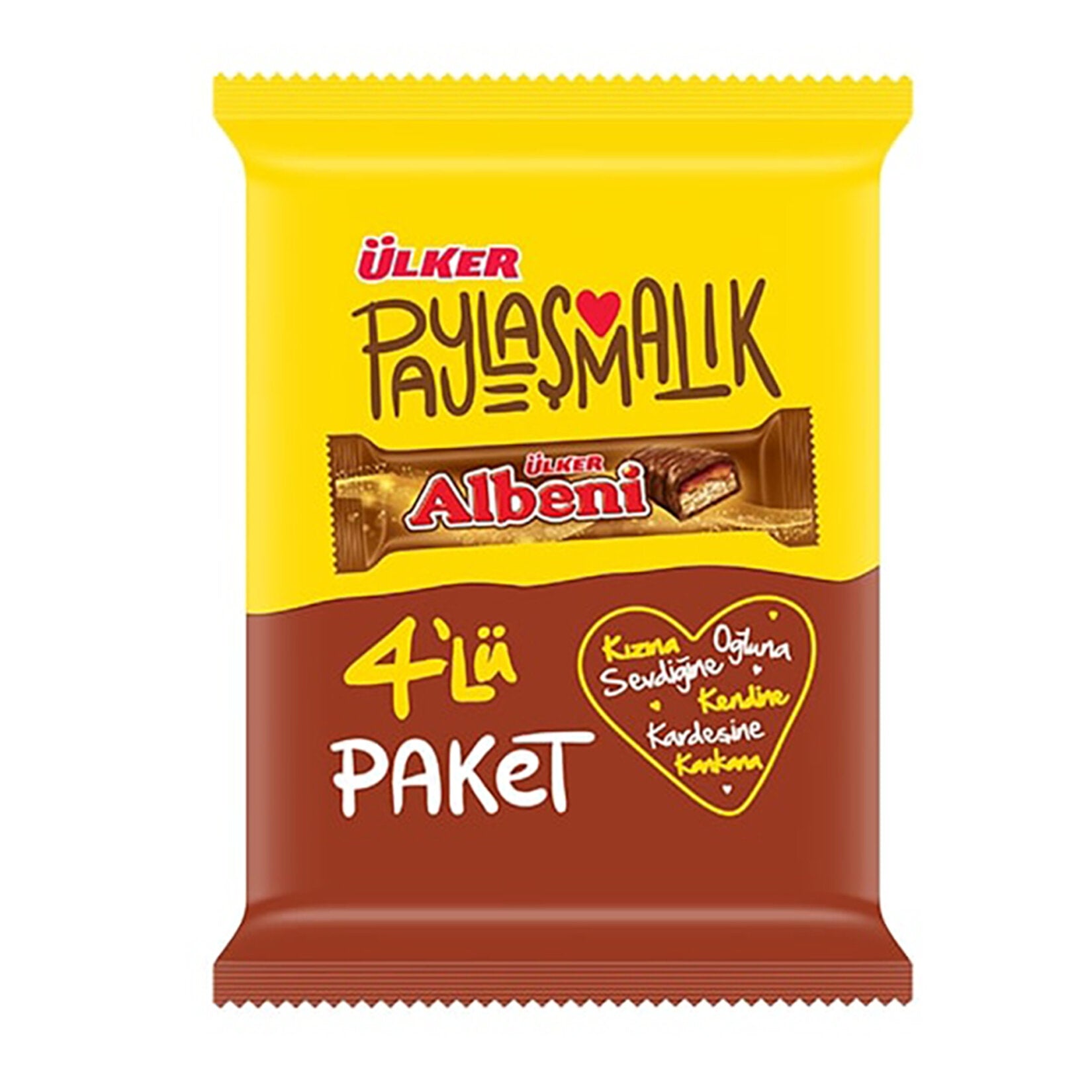Ülker Albeni 4-Pack (Albeni 4'lü Paket) 160g
