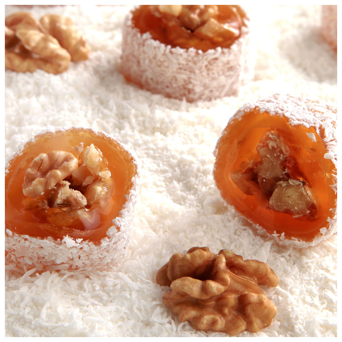 Classic Walnut Roll Delight (Cevizli Sarma Lokum) Kg