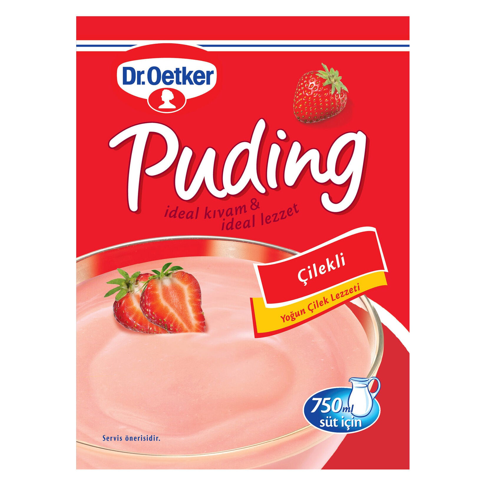 Dr.Oetker Strawberry Pudding Powder Mix (Puding) 120g