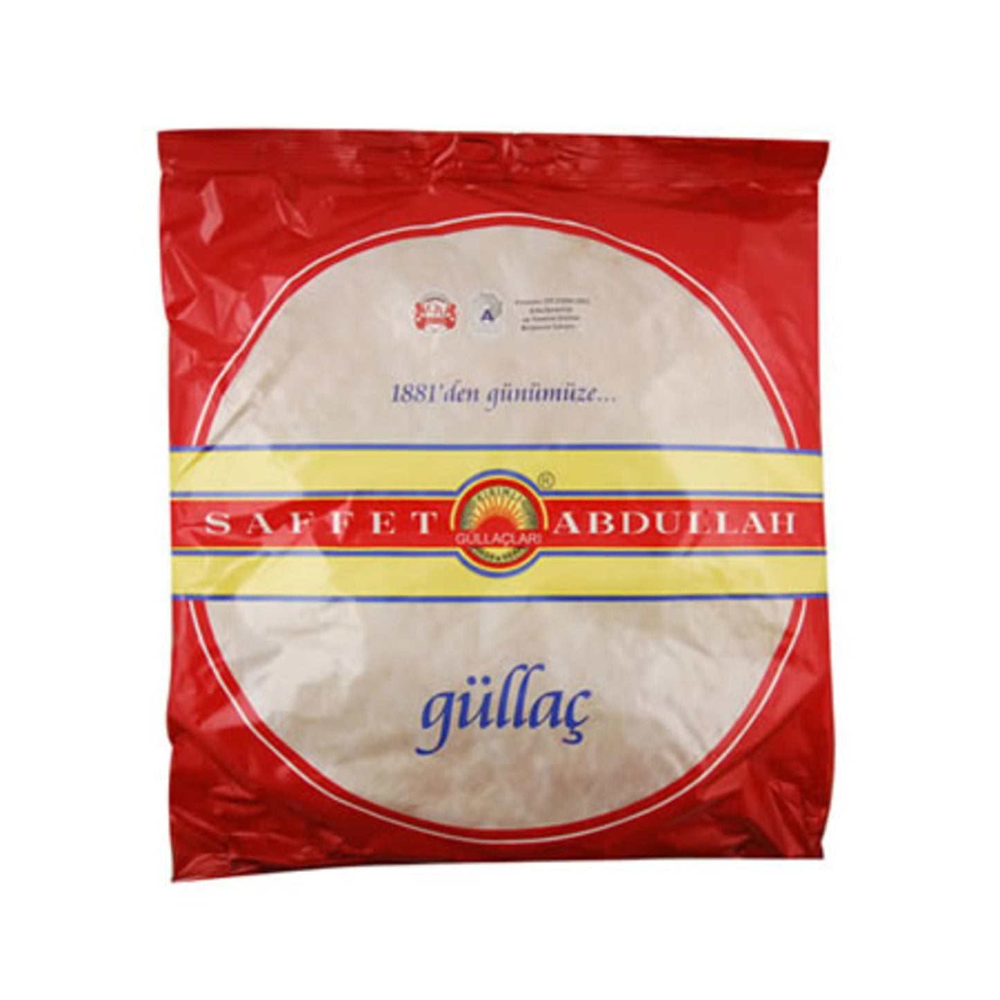 Saffet Abdullah Güllaç (Güllaç) 400g (Bag Packaging)
