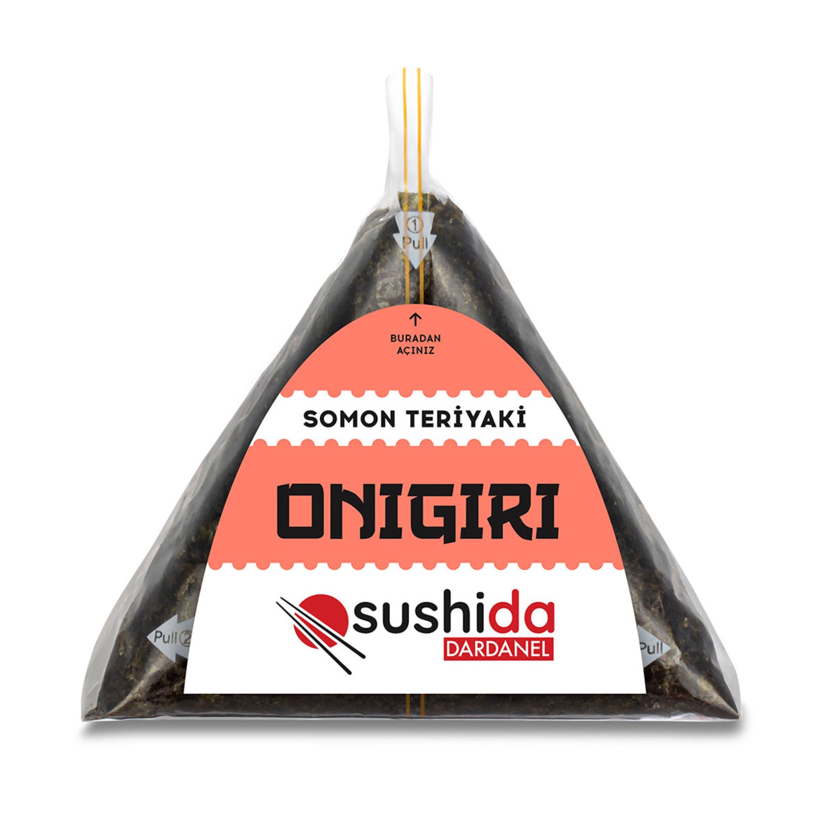 Sushida Salmon Teriyaki Onigiri (Somon Teriyaki Onigiri) 125g