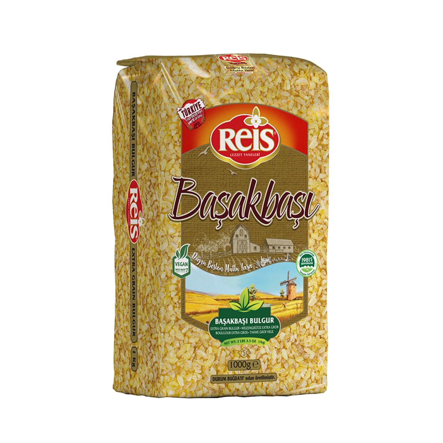 Reis Başakbaşı Bulgur 1 Kg