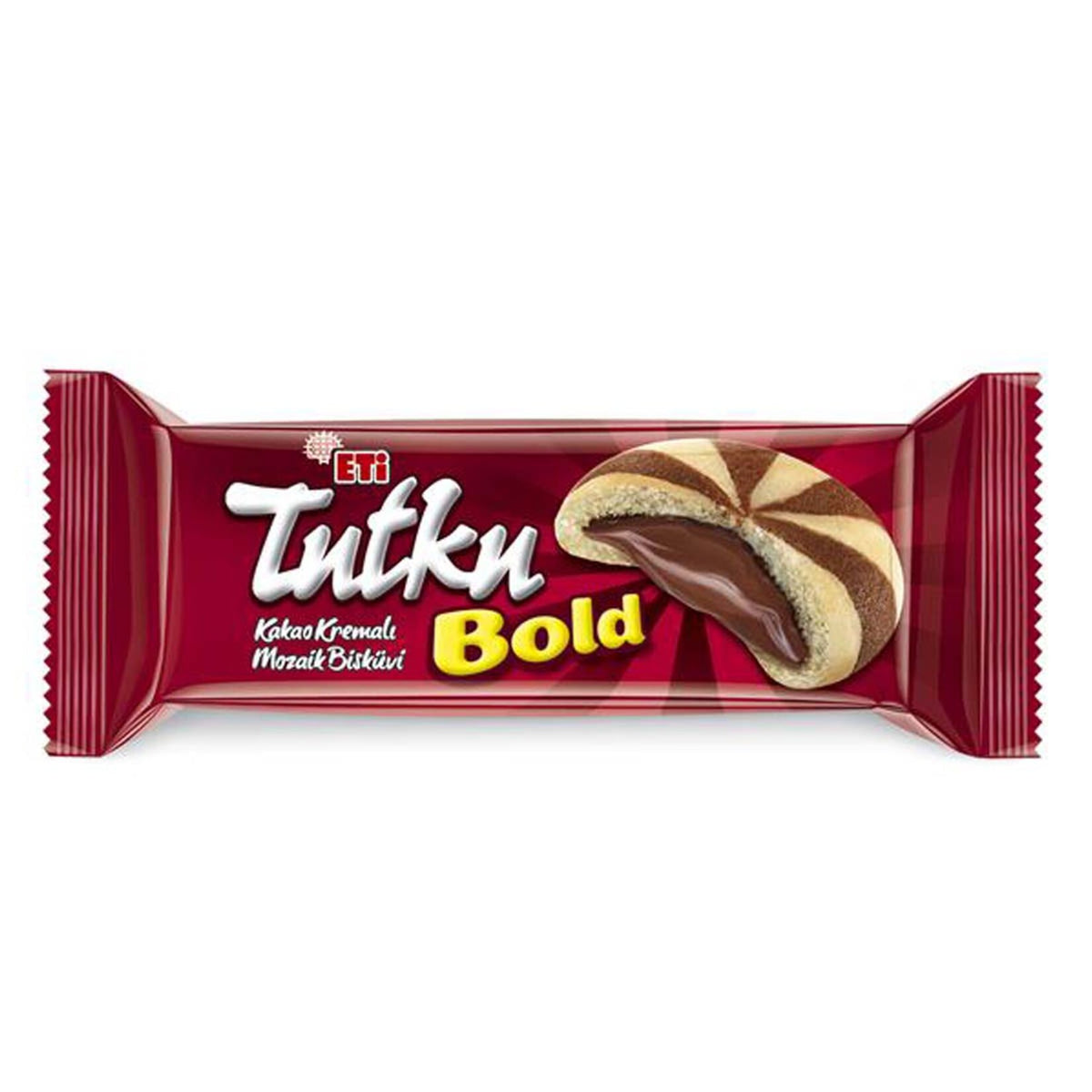 Eti Tutku Bold Cocoa Cream Mosaic Biscuit 138 G