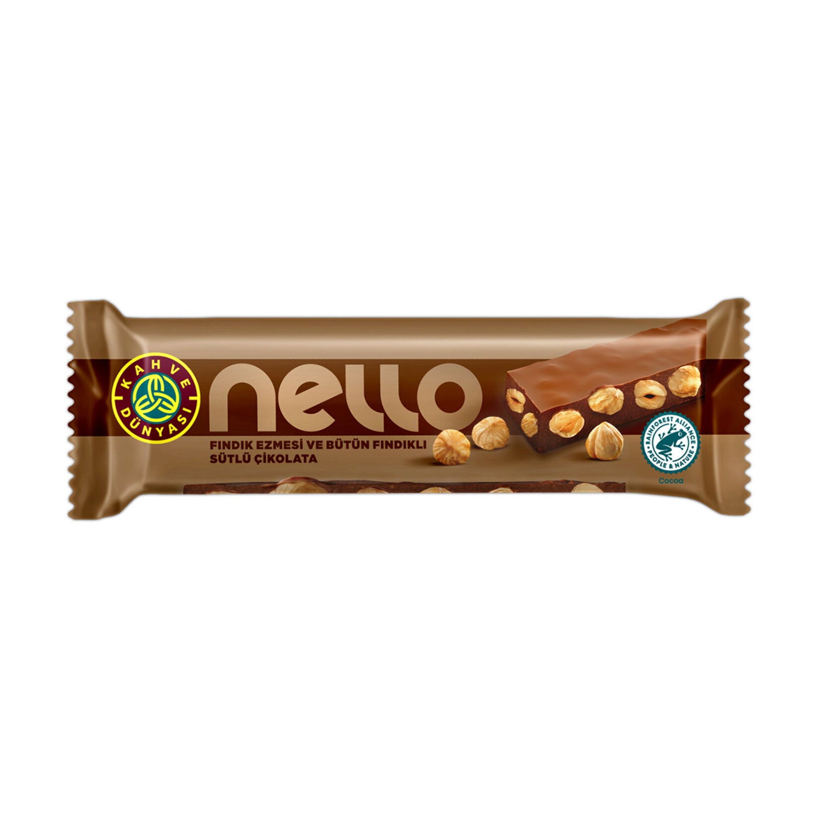 Kahve Dünyası Nello Hazelnut Cream Milk Chocolate 33g