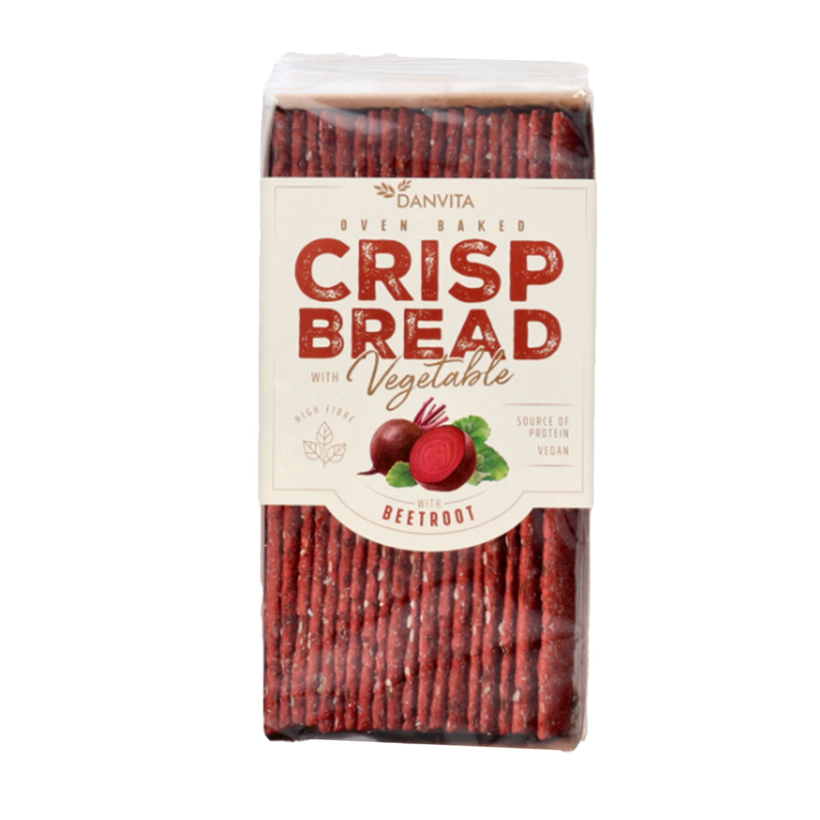 Danvita Red Beet Crackers (Kırmızı Pancarlı Kraker) 130g