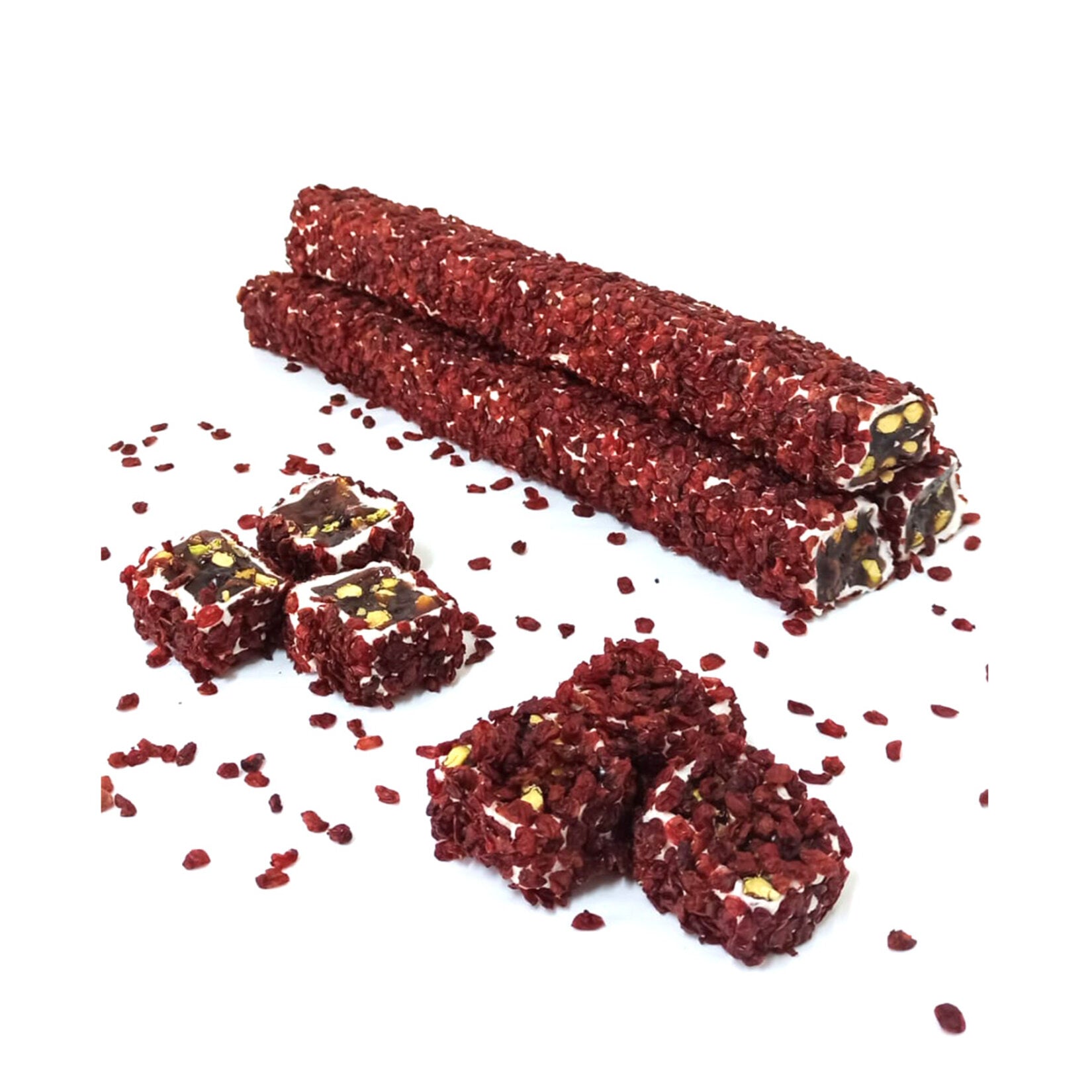 Zereshk Pistachio Hürrem Sultan Delight (Zereşkli Antep Fıstıklı Hürrem Sultan Lokum) Kg
