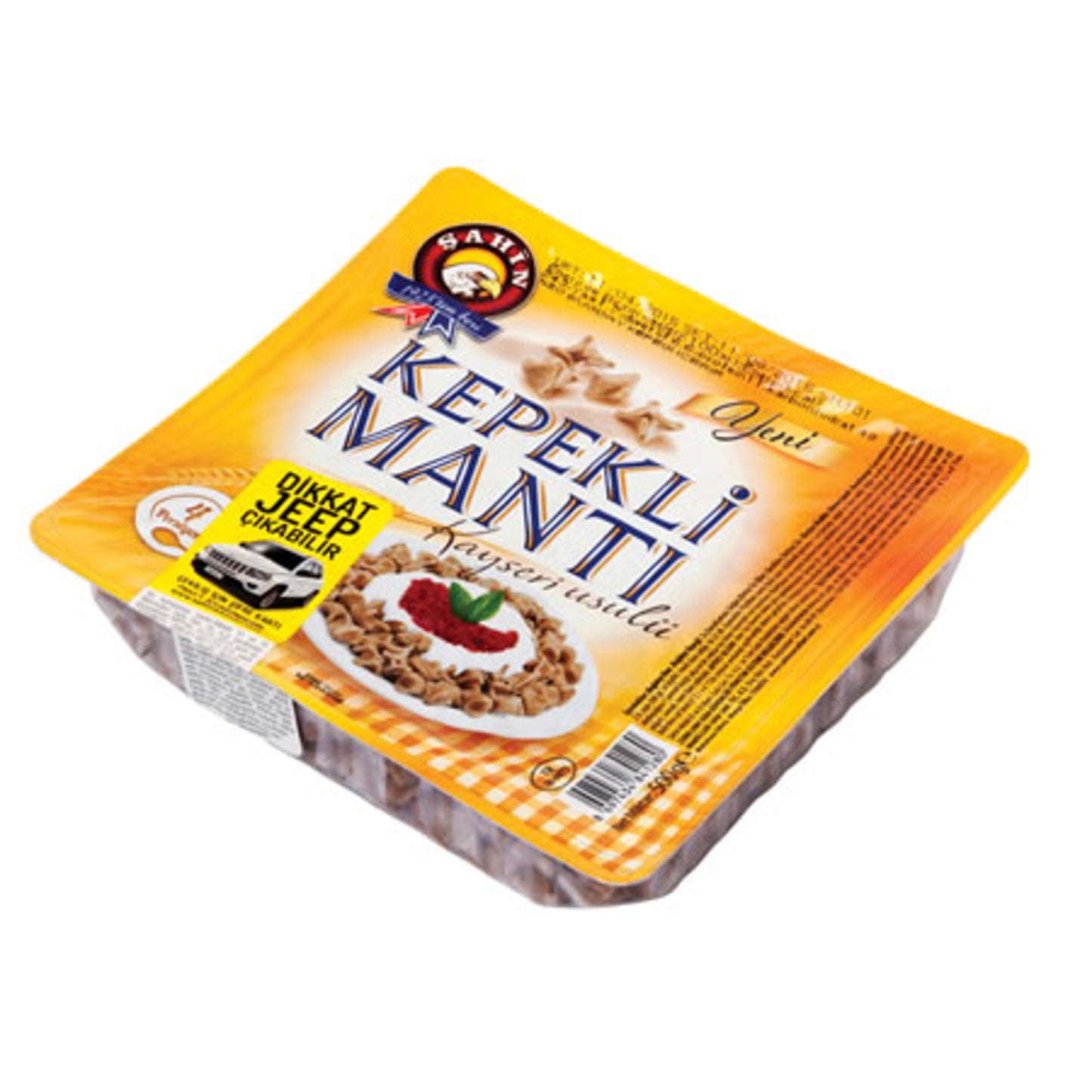 Şahin Whole Wheat Kayseri Dumplings (Kepekli Kayseri Mantısı) 500g