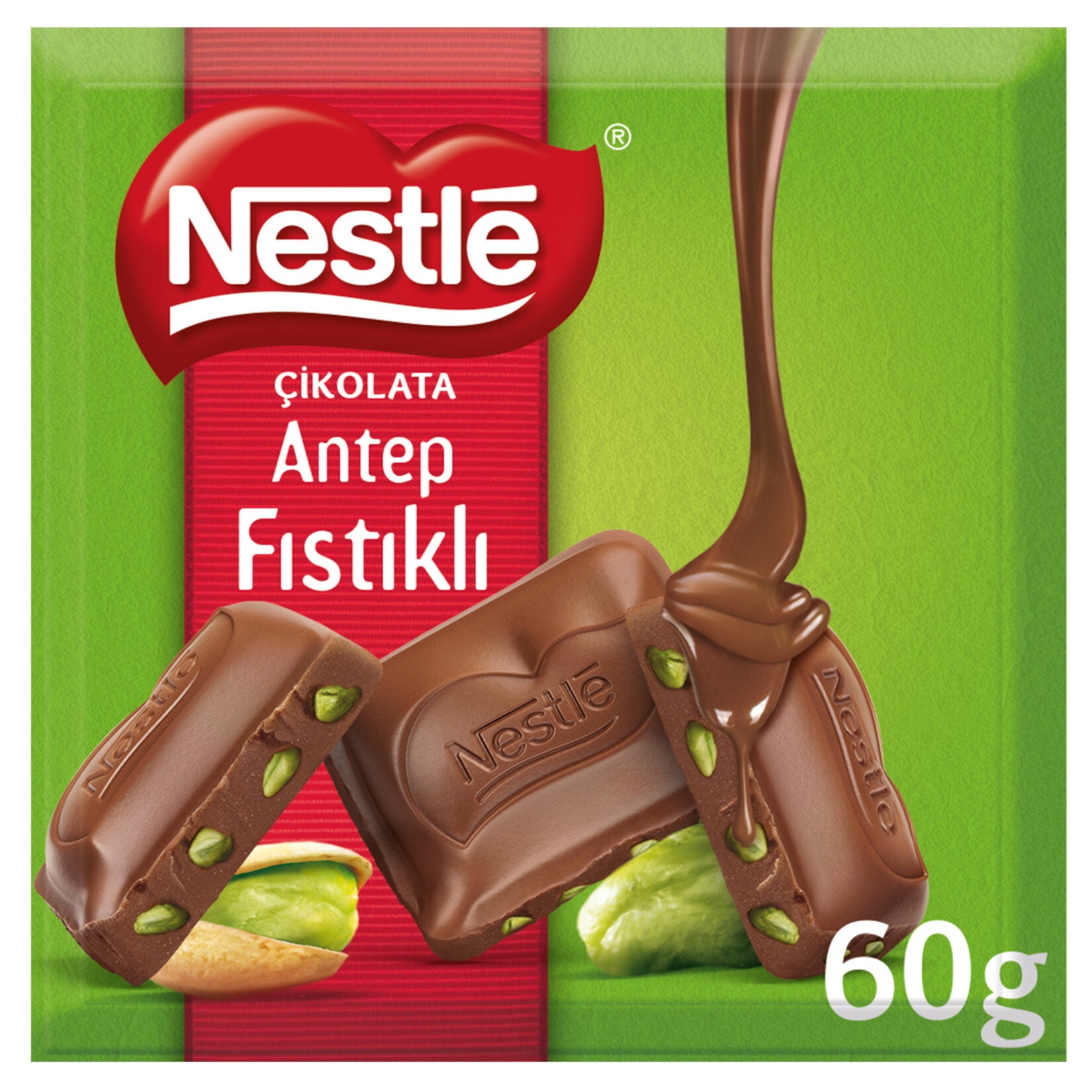 Nestle Milk Chocolate with Pistachios 60g