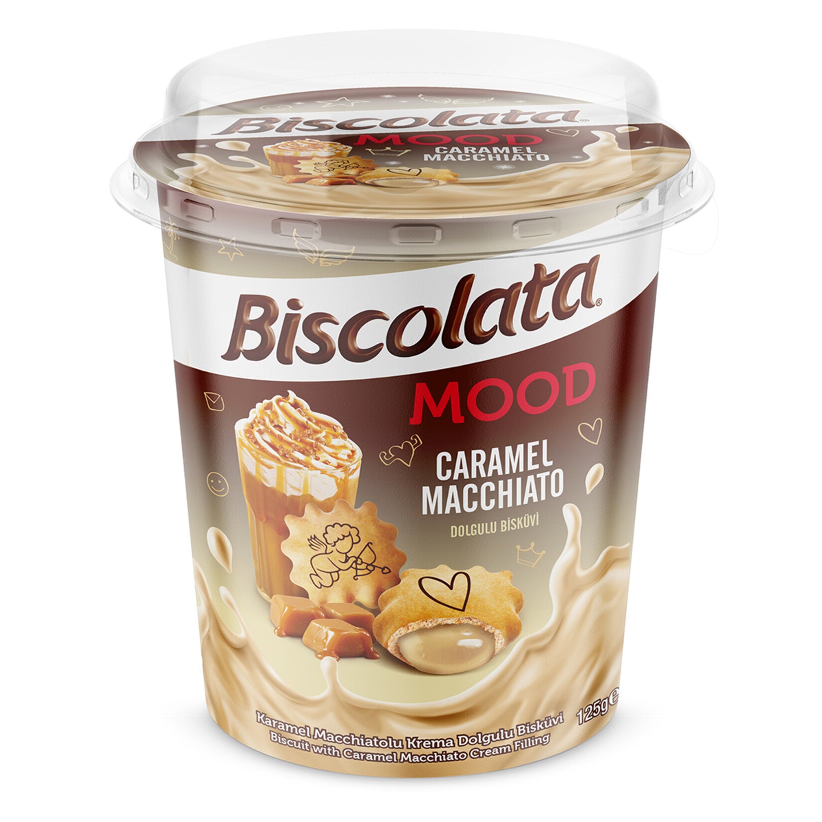 Biscolata Mood Caramel Macchiato 125 G