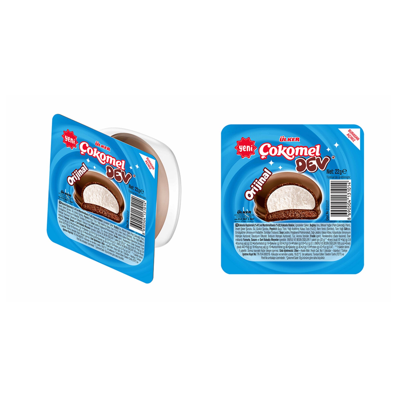 Ülker Çokomel Giant Plain 22 G