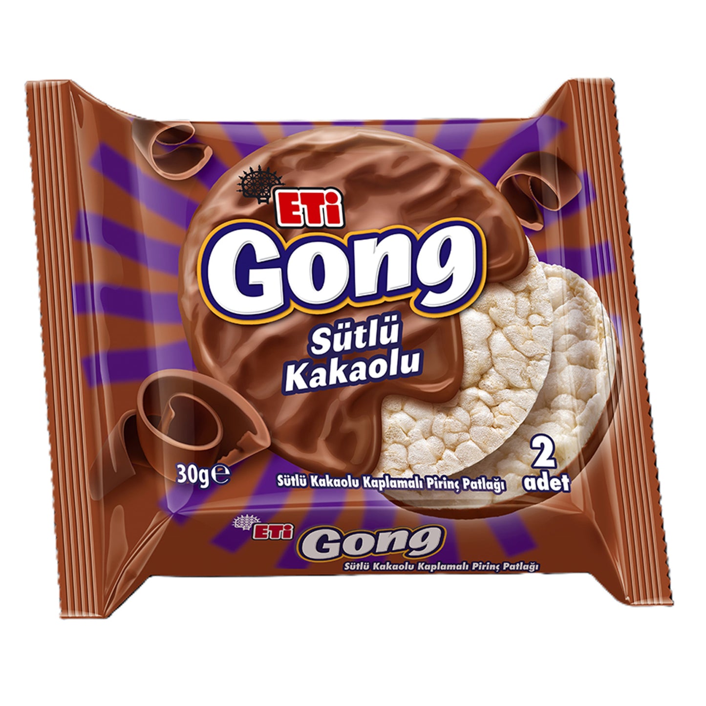 Eti Gong Milk Chocolate Coated 30 G