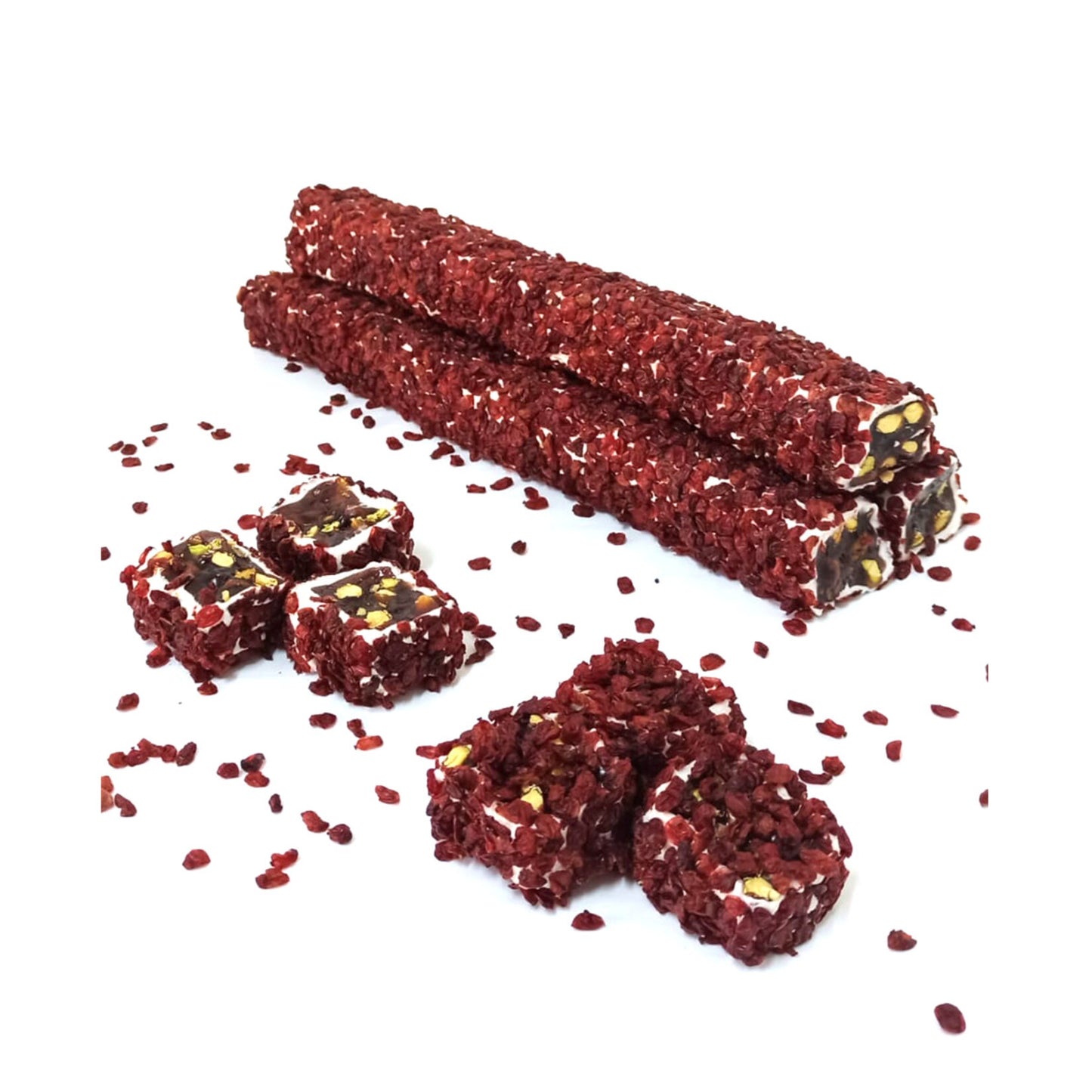 Zereshk Pistachio Hürrem Sultan Delight (Zereşkli Antep Fıstıklı Hürrem Sultan Lokum) Kg