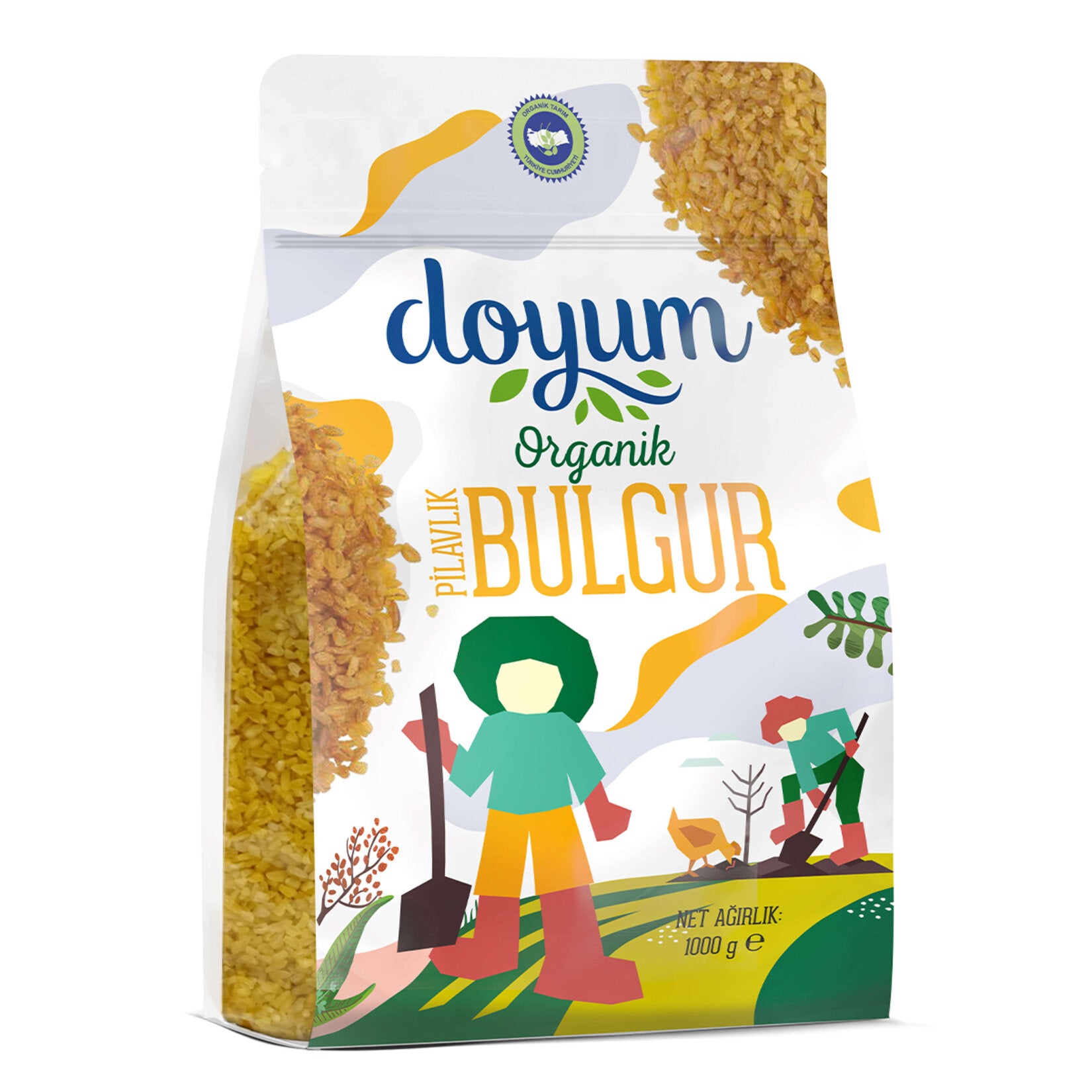 Doyum Organik Pilavlık Bulgur 1 Kg