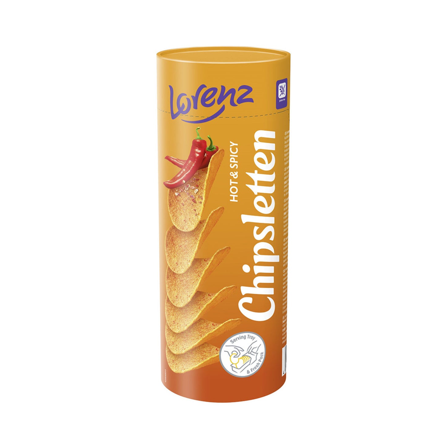 Lorenz Spicy Flavored Potato Chips 100 G