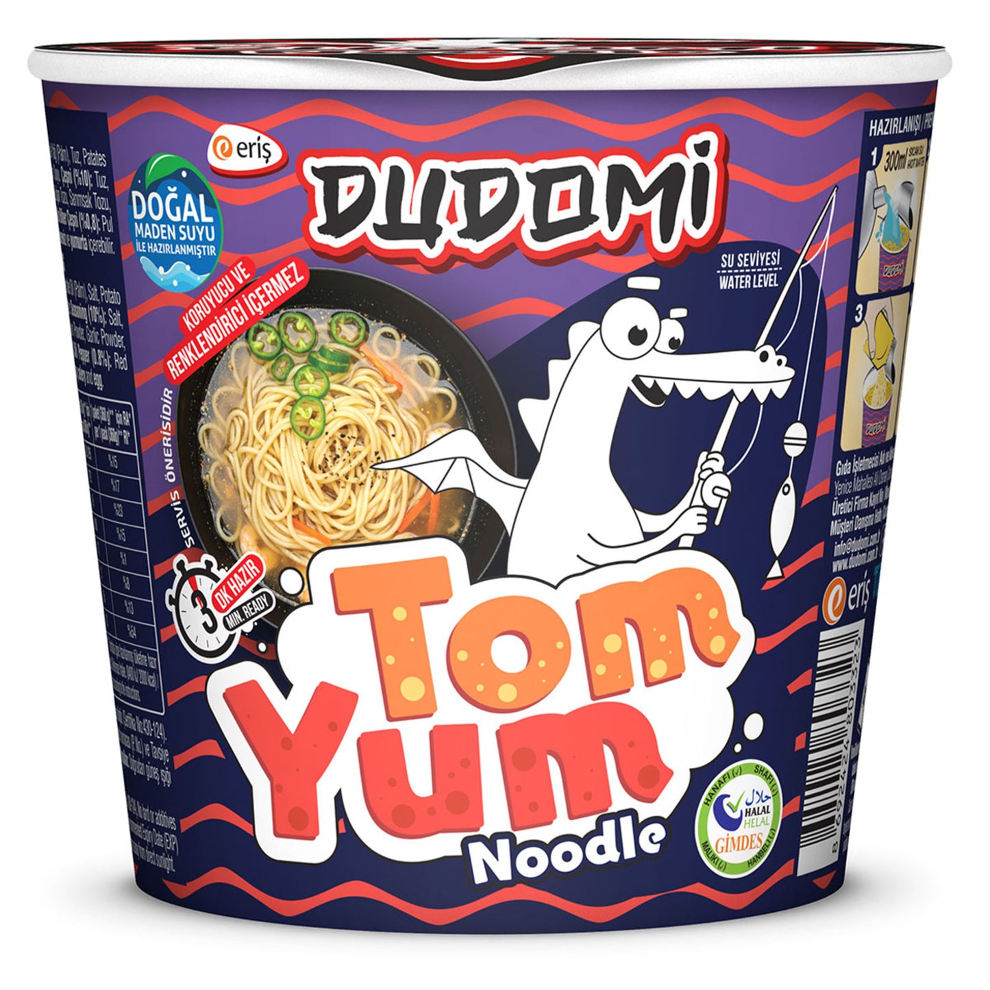 Dudomi Tom Yum Noodle Bardak 60 G