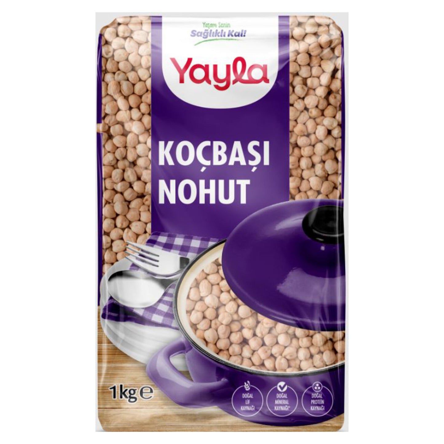 Yayla Koçbaşı  Nohut (İri Boy) 1 Kg