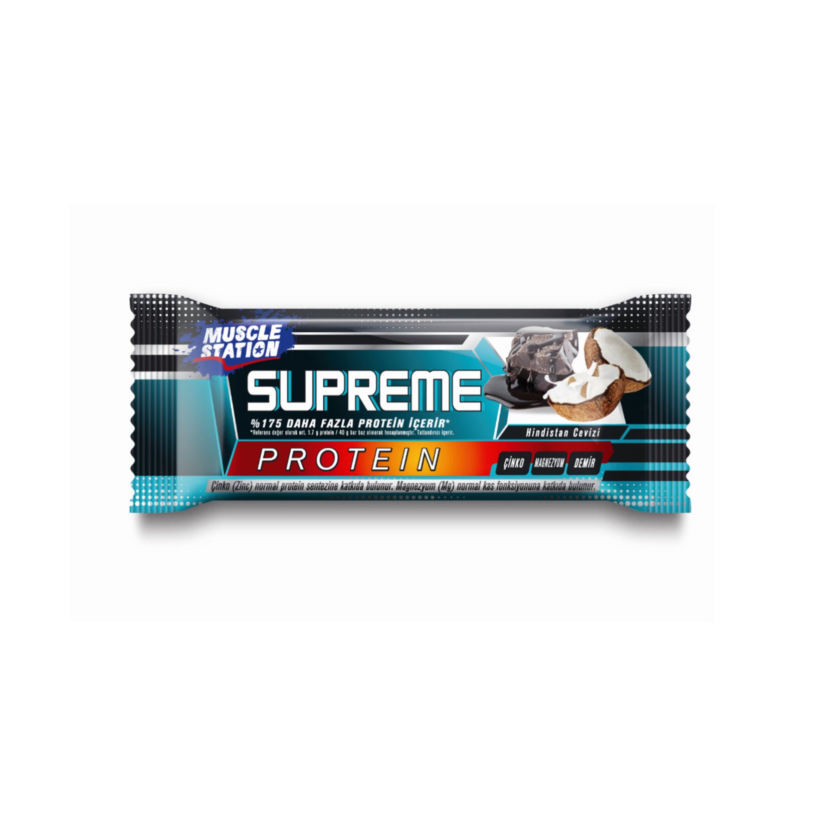Muscle Station Supreme Coconut Bar 40 G
