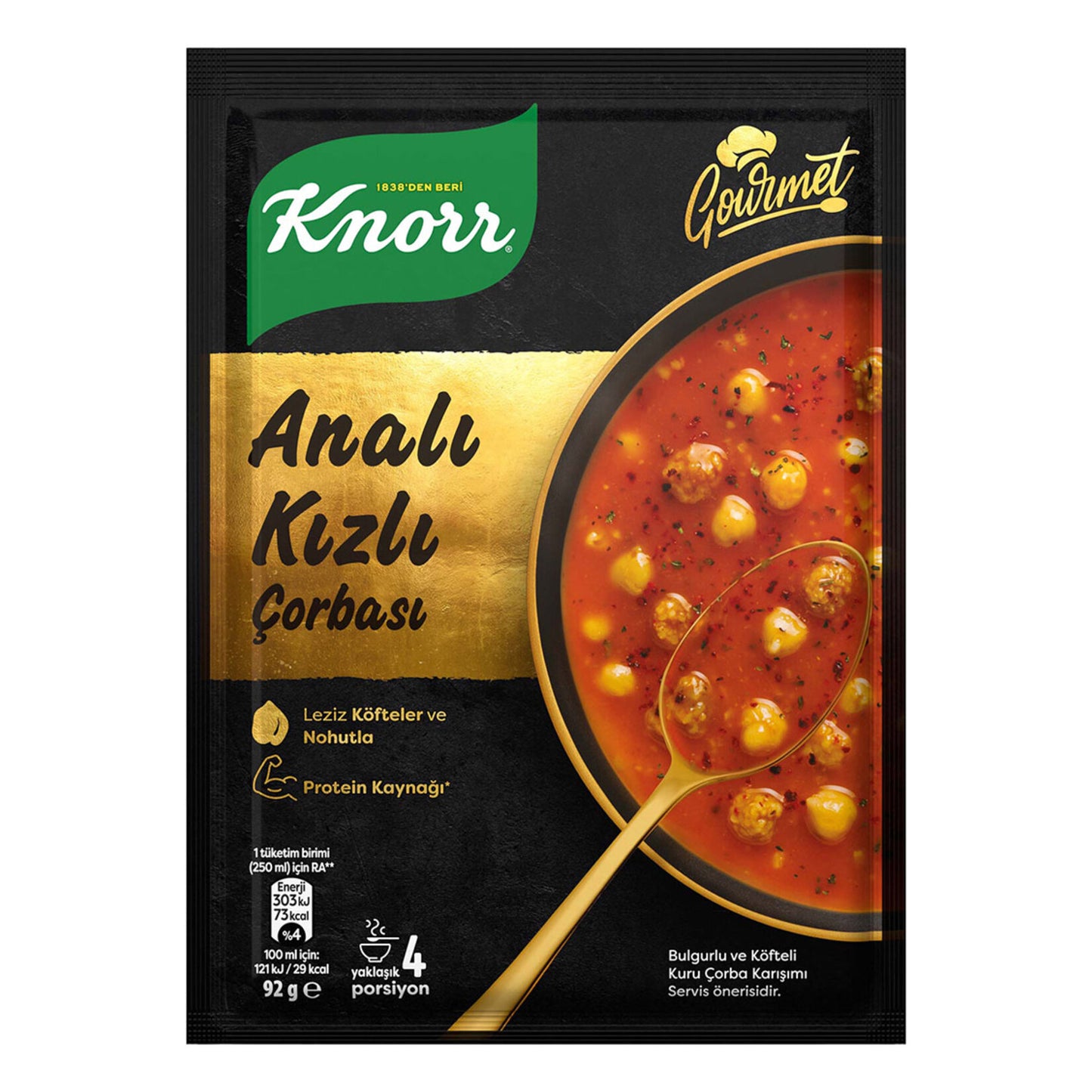 Knorr Gourmet Soup with Meat and Vegetables (Analı Kızlı Çorbası) 92g